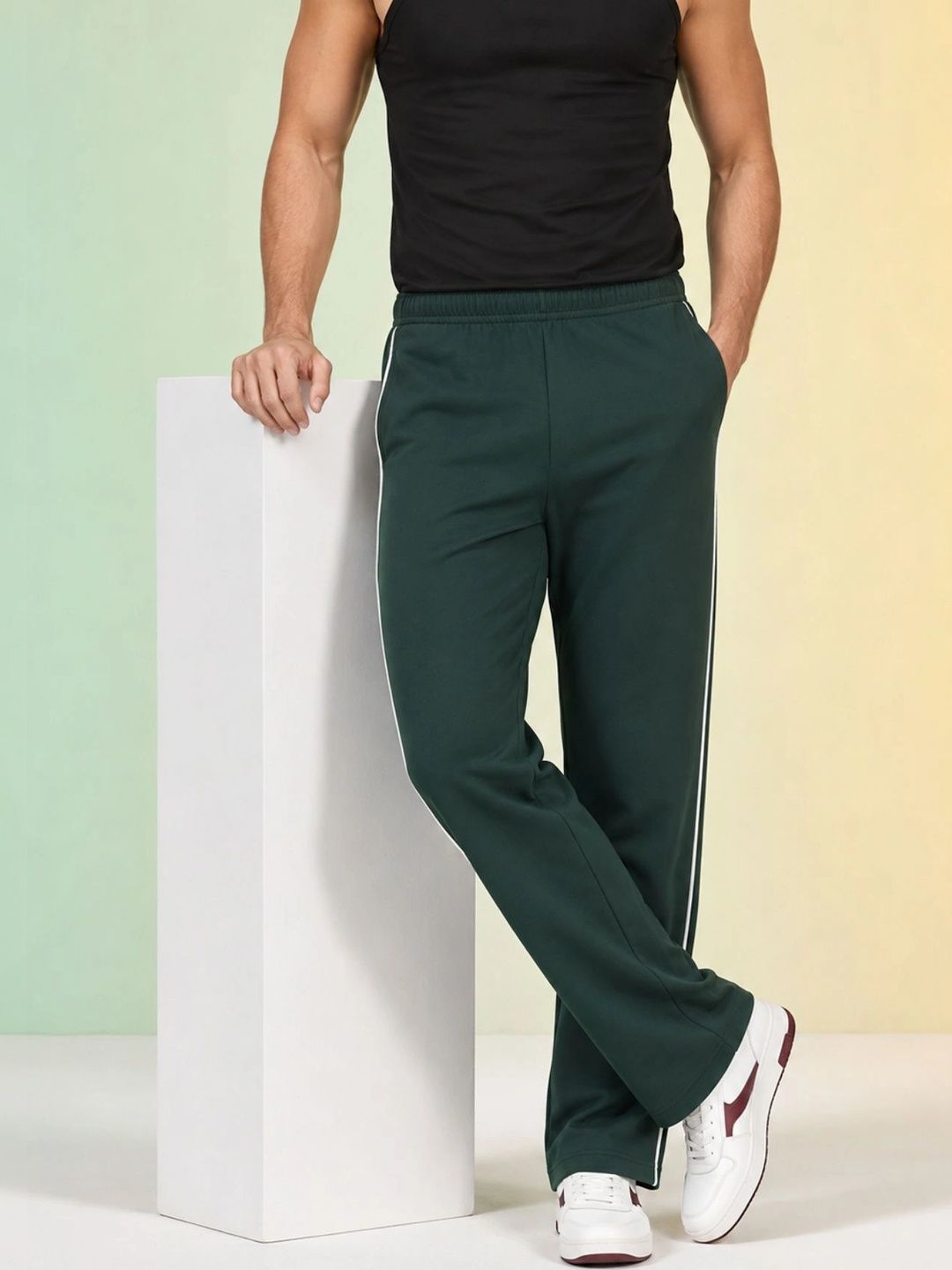 HoC Men Regular Fit Training Track Pants-picture-43