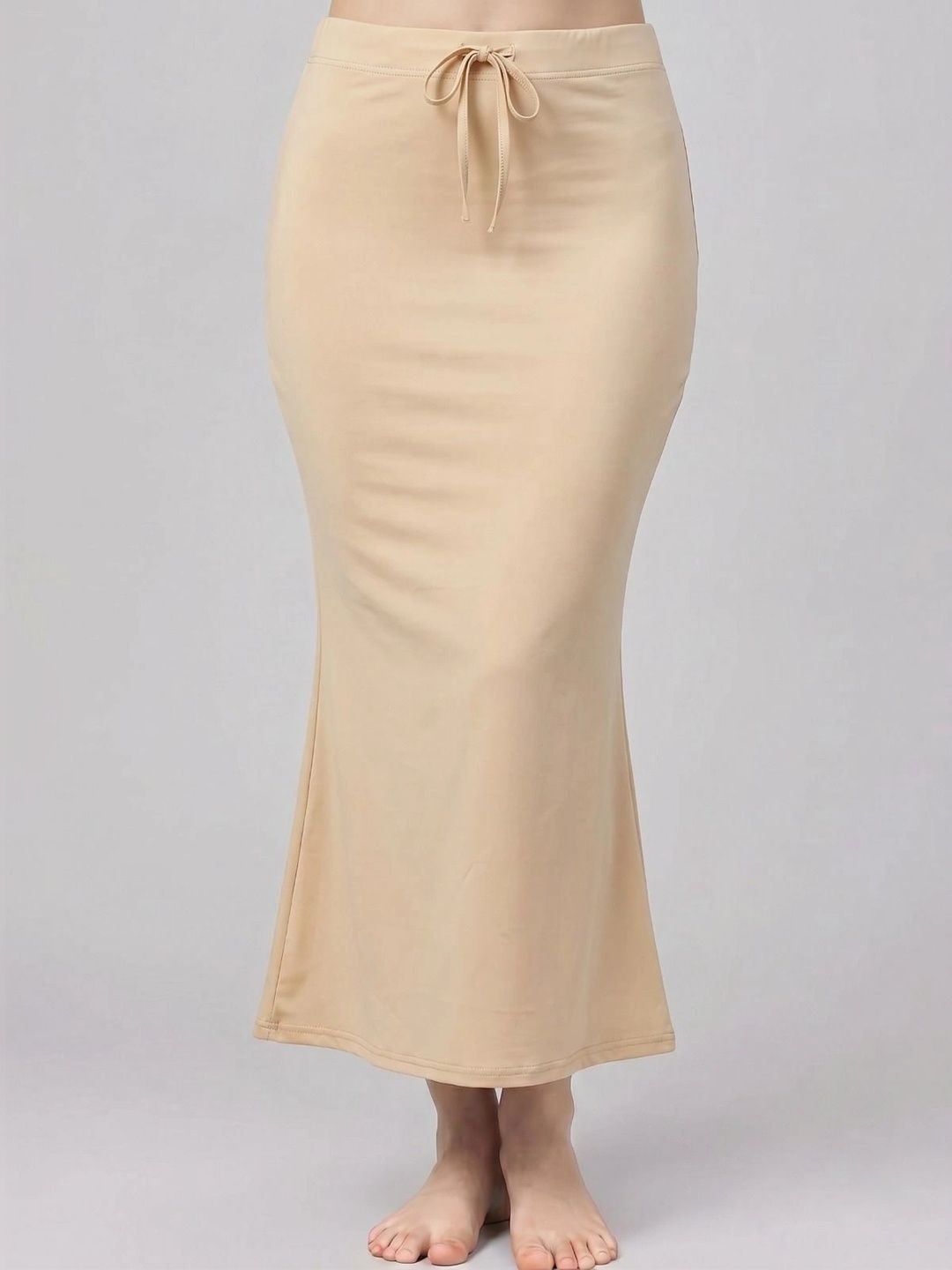 VIDHATA FASHION Full Length Mermaid Saree Shapewear With Adjustable Drawstring Waist-image-45