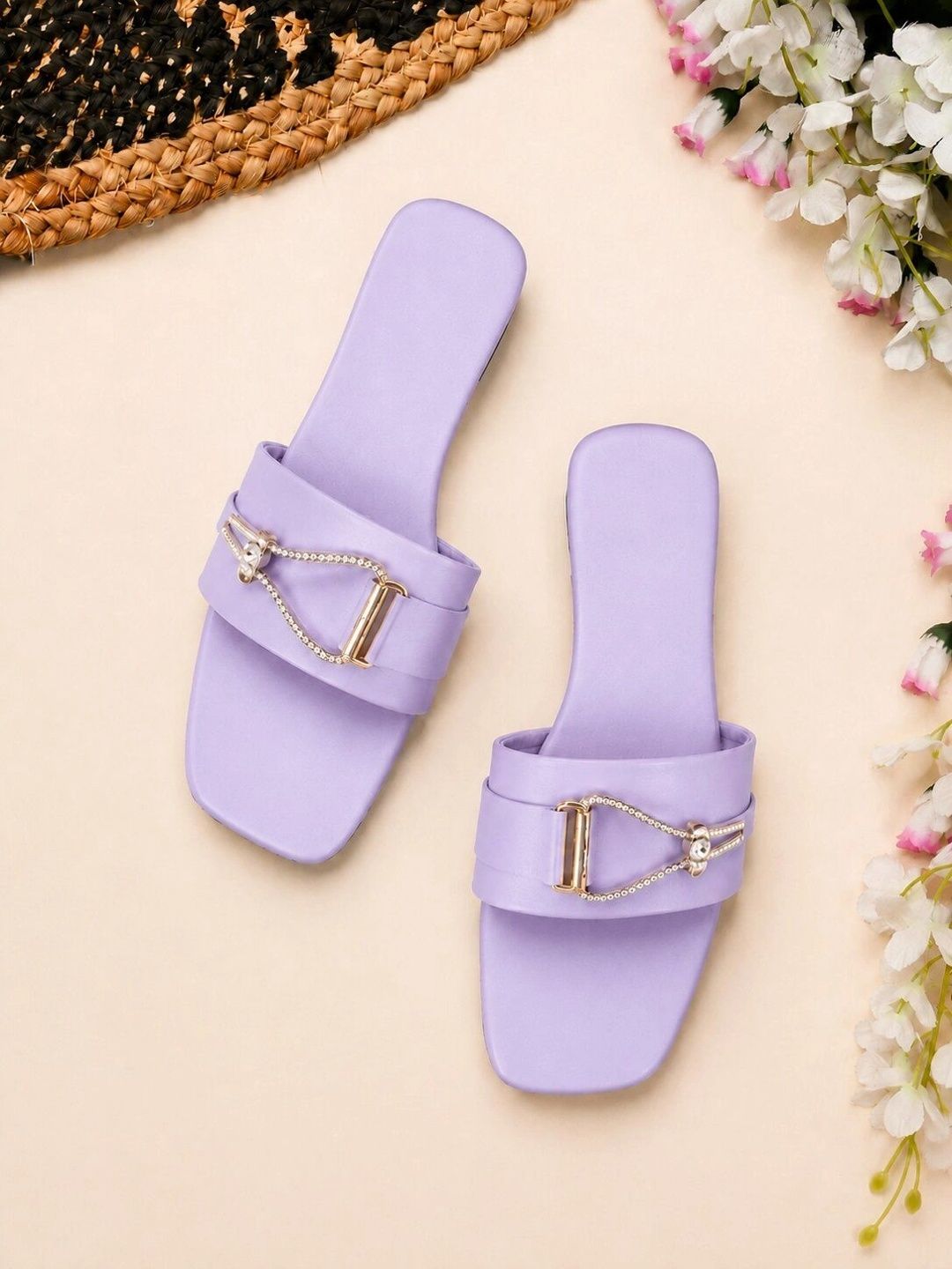 GERIEF Women Open Toe Flats-image-43