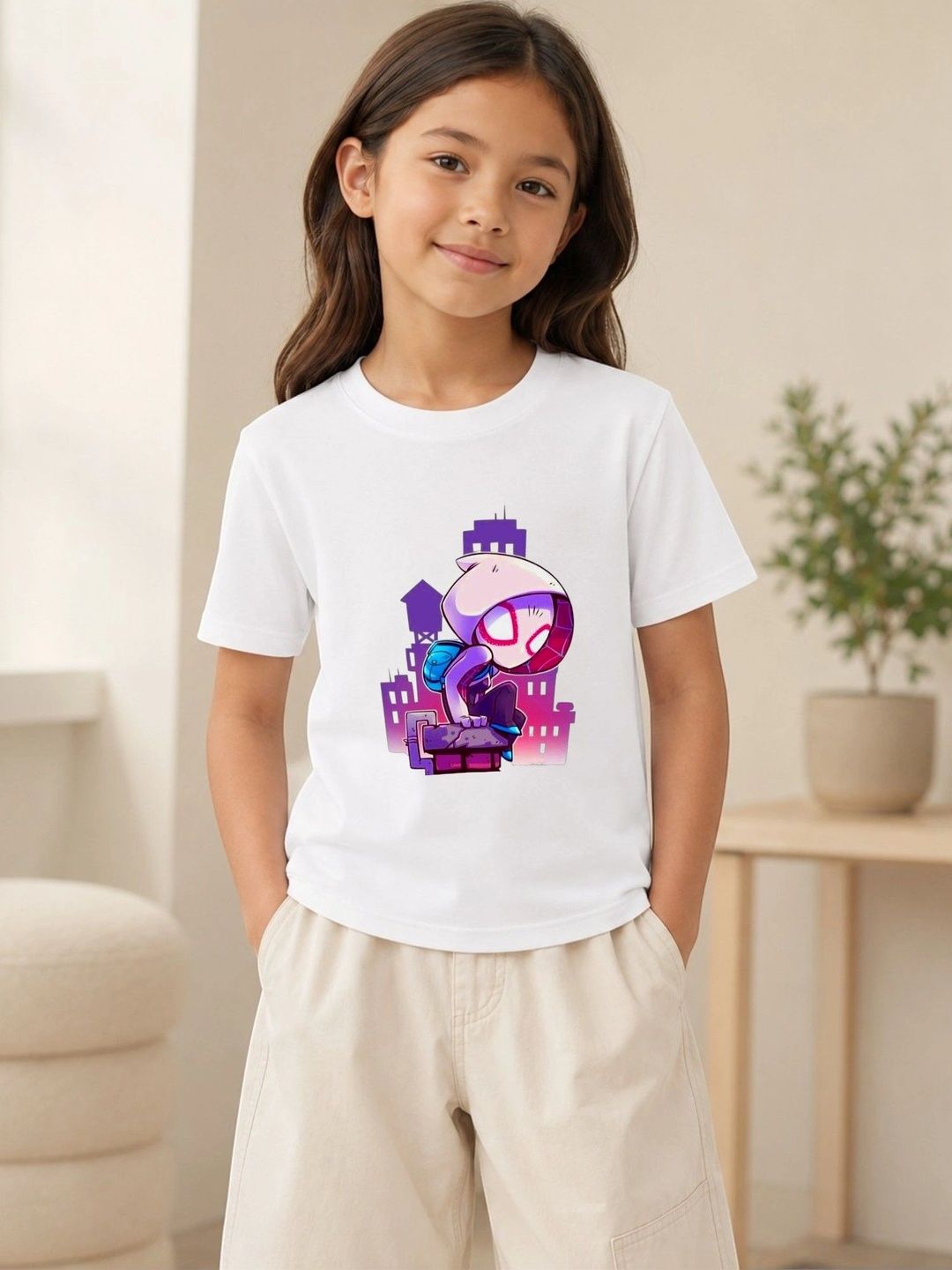 YK Marvel Girls Printed T-shirt-picture-24