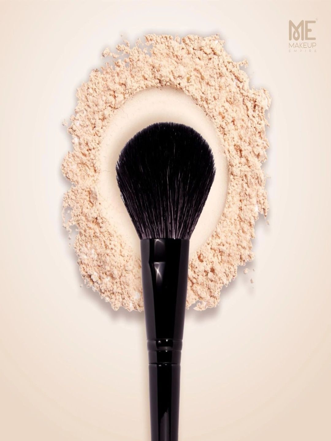 JUSTGOLD Large Powder Compact & Loose Powder Brush - #01-picture-27