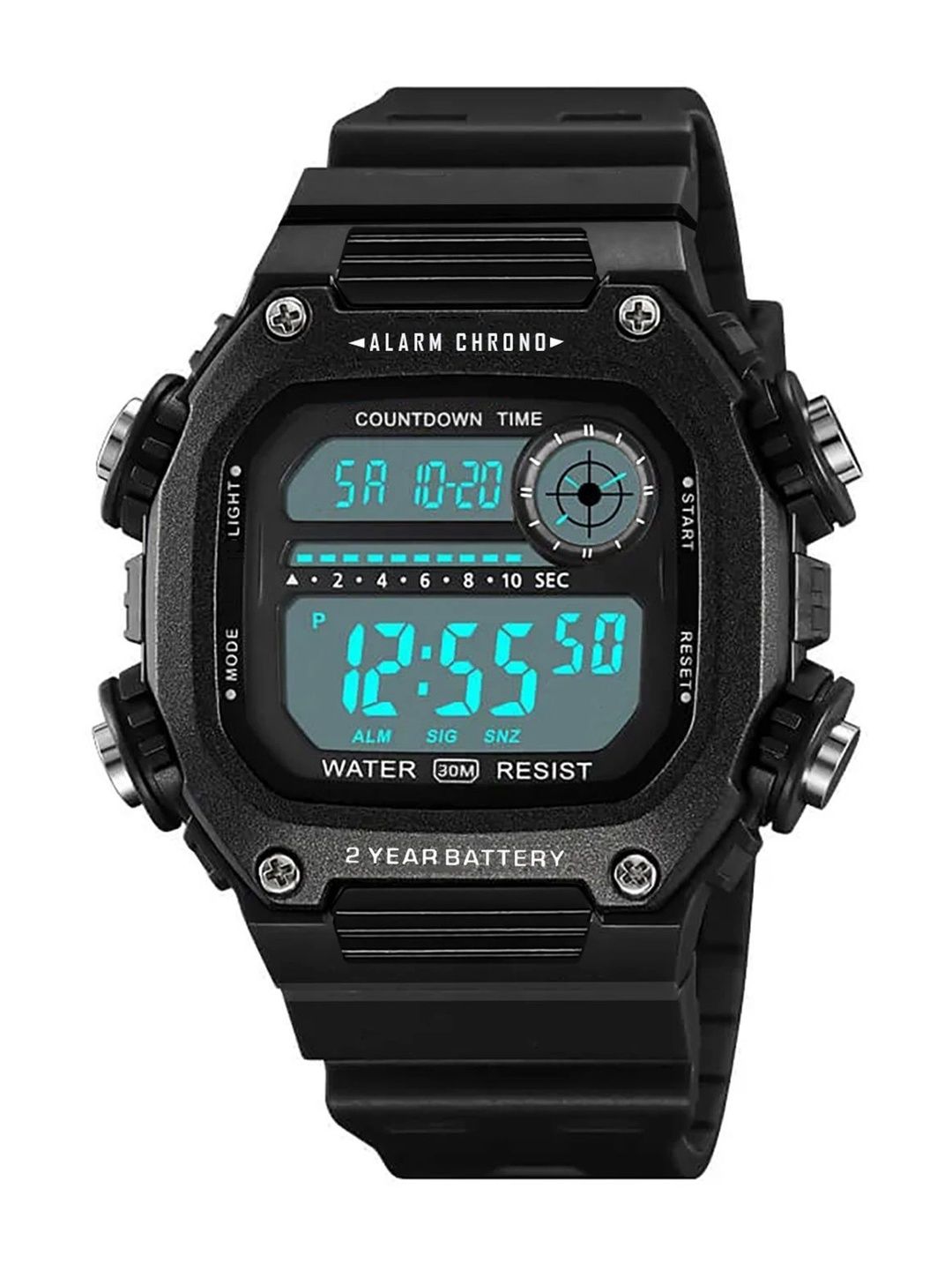 Time Up Unisex Dial & Straps Digital Watch 200M-101-picture-46