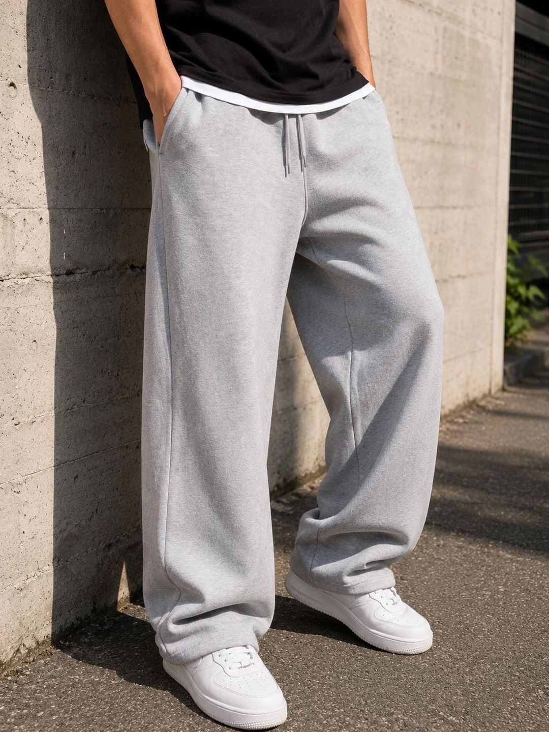 SYNZO Men Relaxed Easy Wash Trousers-picture-19