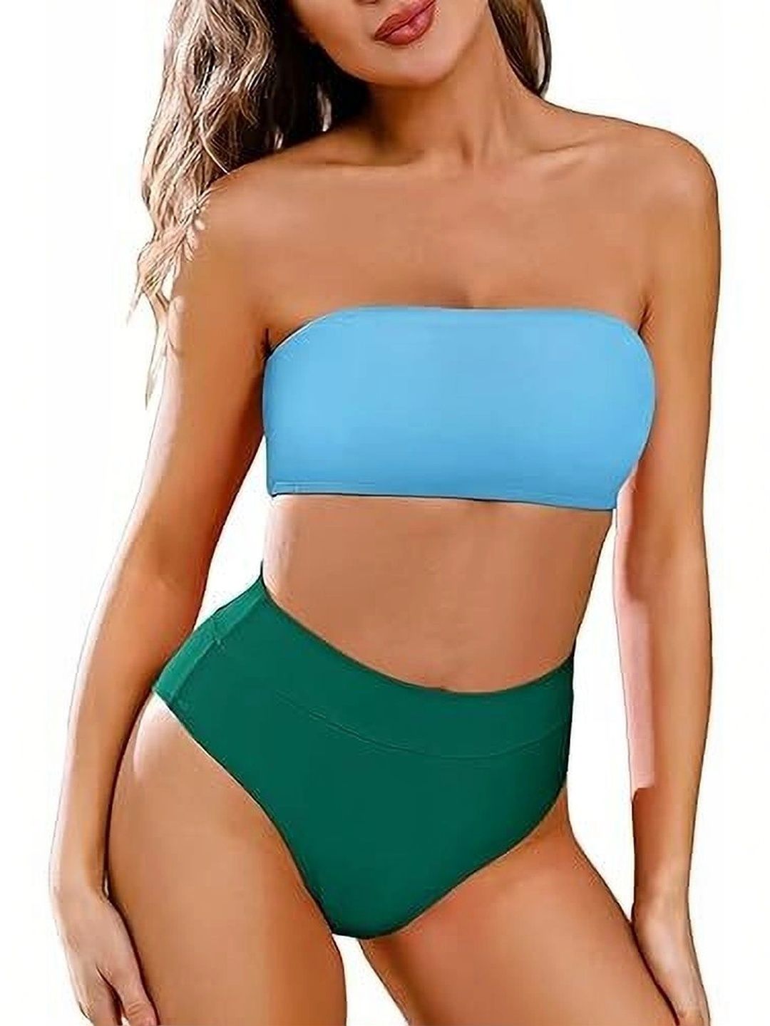 Vimart Enterprise Strapless Stretchable Swim Bikini Set-image-42