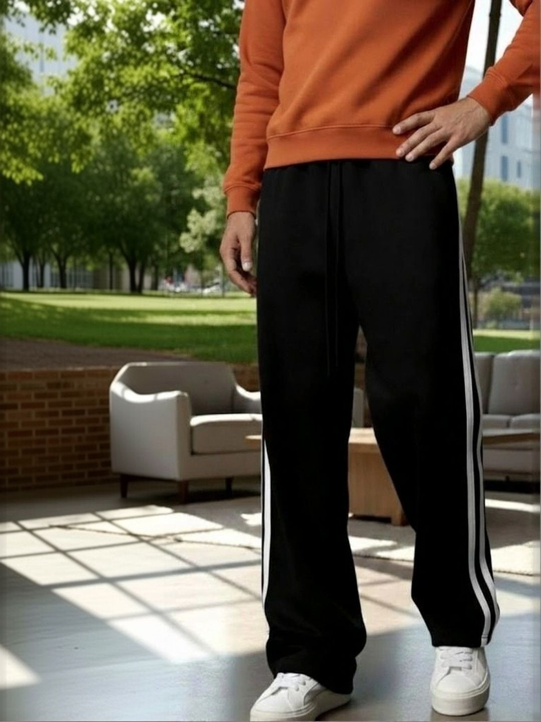 WARCOURT Men Regular Fit Training Track Pants-picture-50