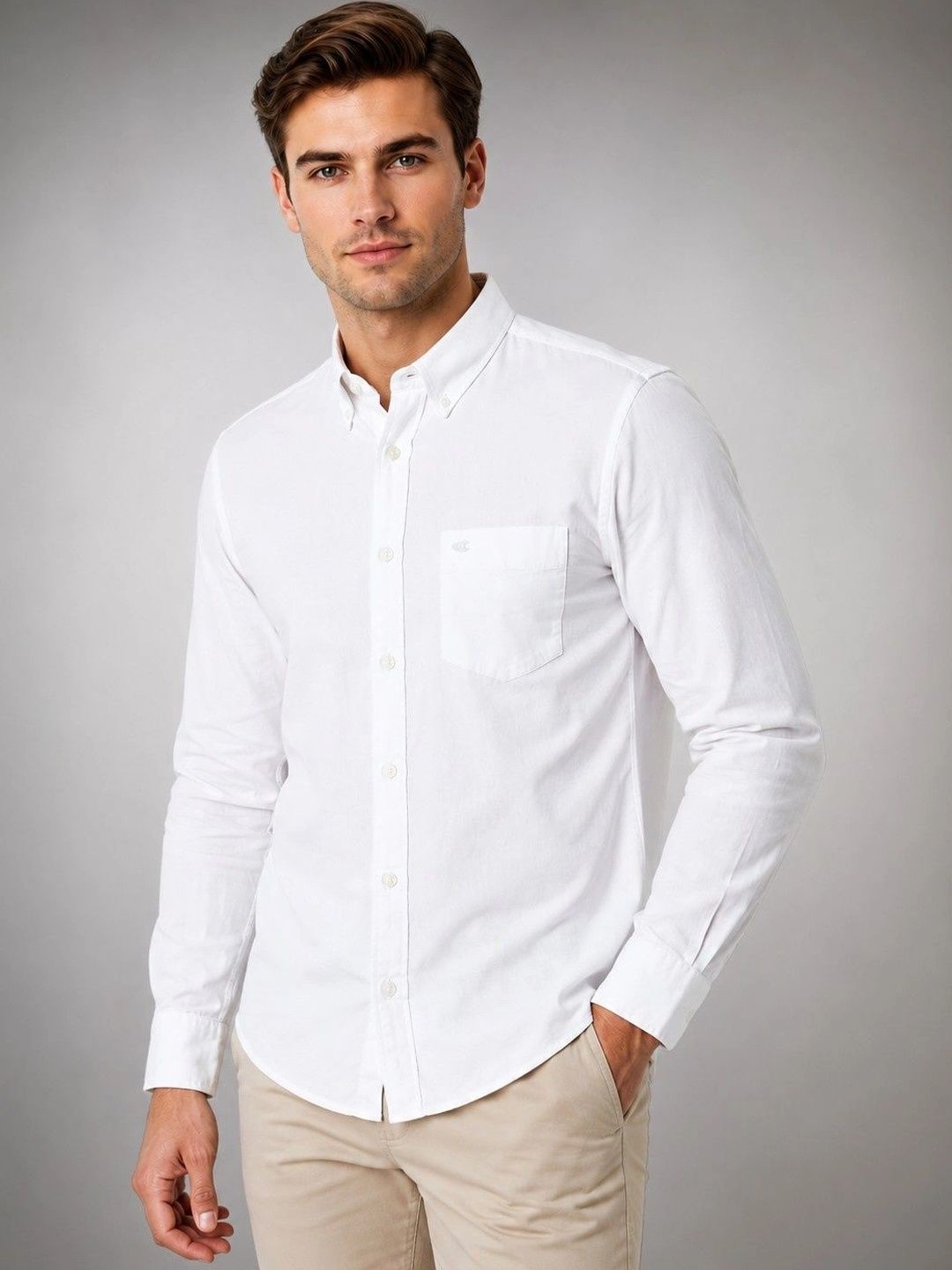 Allen Cooper Men Classic Casual Shirt-picture-19