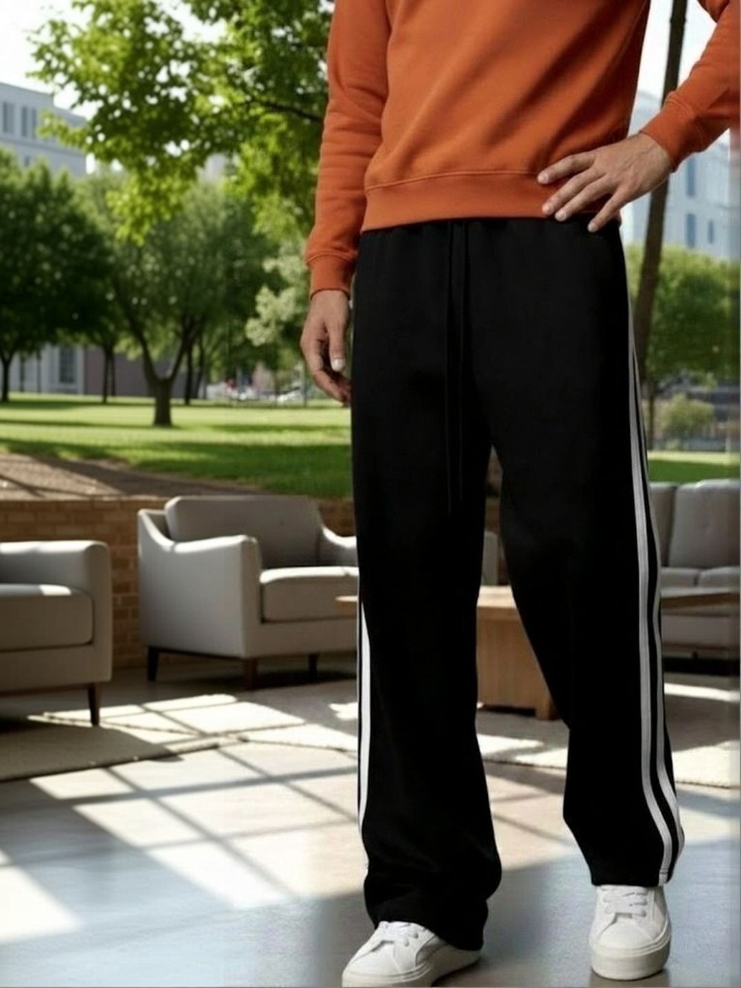 TRUFFLEGUM Men Regular Fit Training Track Pants-picture-28