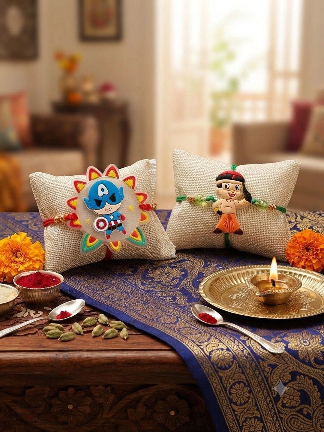 Vrinde Thread Rakhi-picture-36