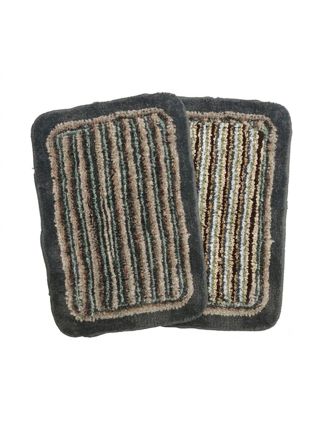 FINE TEX WORLD Green Cotton Doormats-picture-12