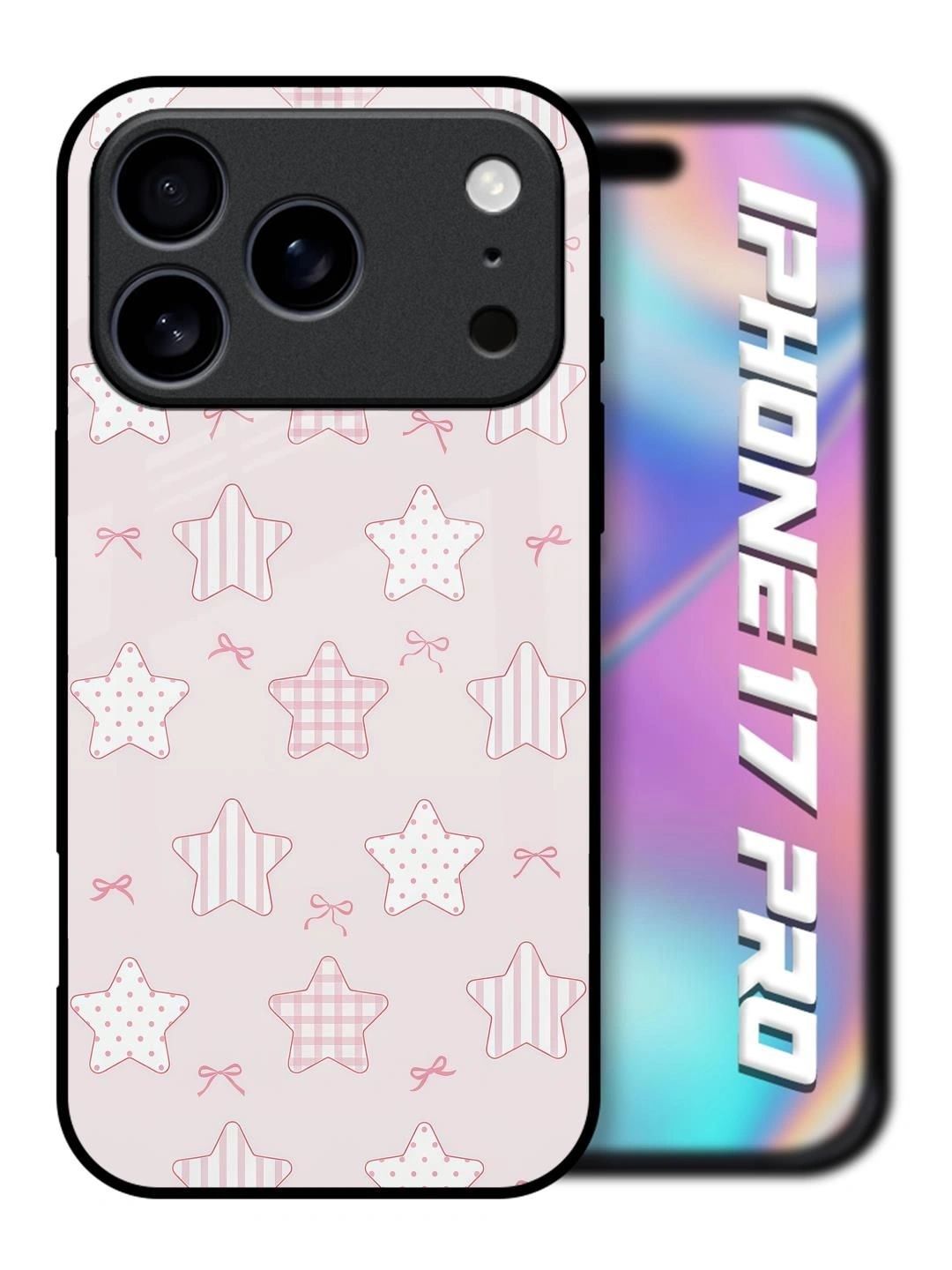QRIOH Geometric Printed iPhone 17 Pro Back Case Mobile Accessories-picture-25