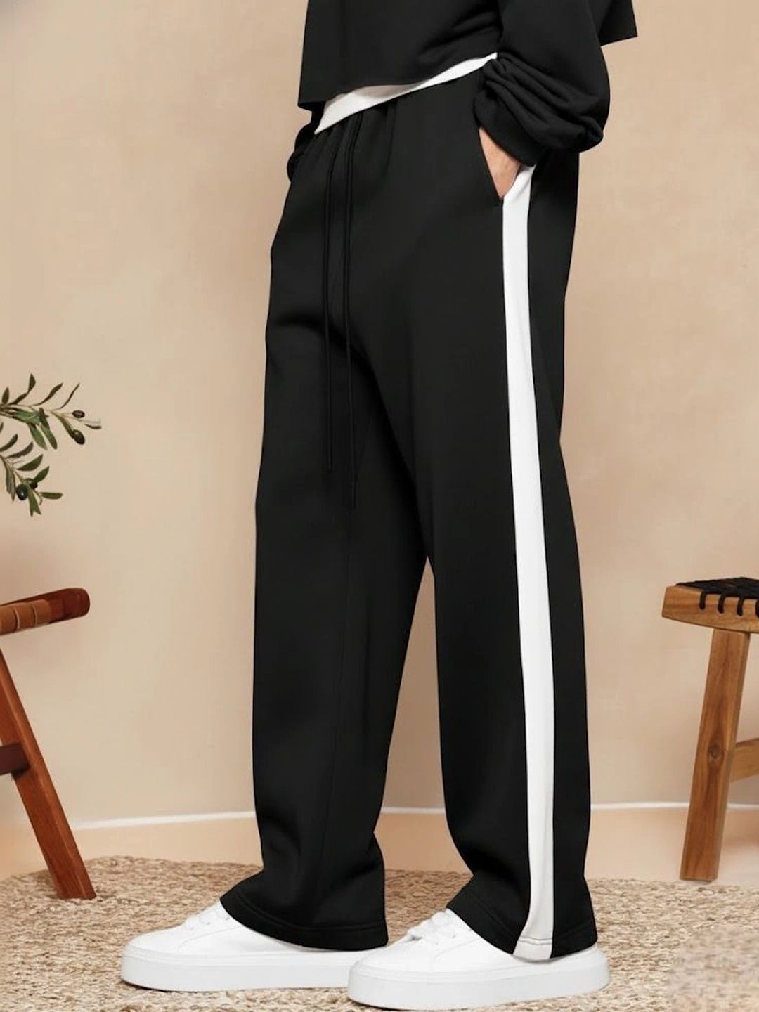 PROGENY Men Regular Fit Colourblocked Training Track Pants-picture-17