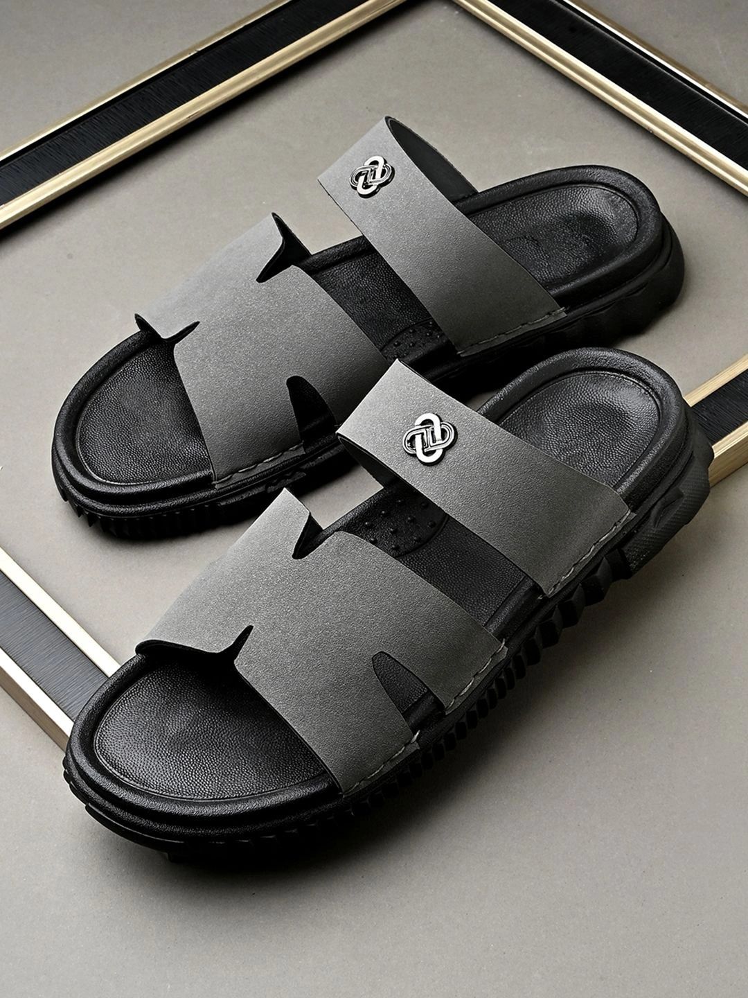 HERE&NOW Men PU Comfort Sandals-picture-30