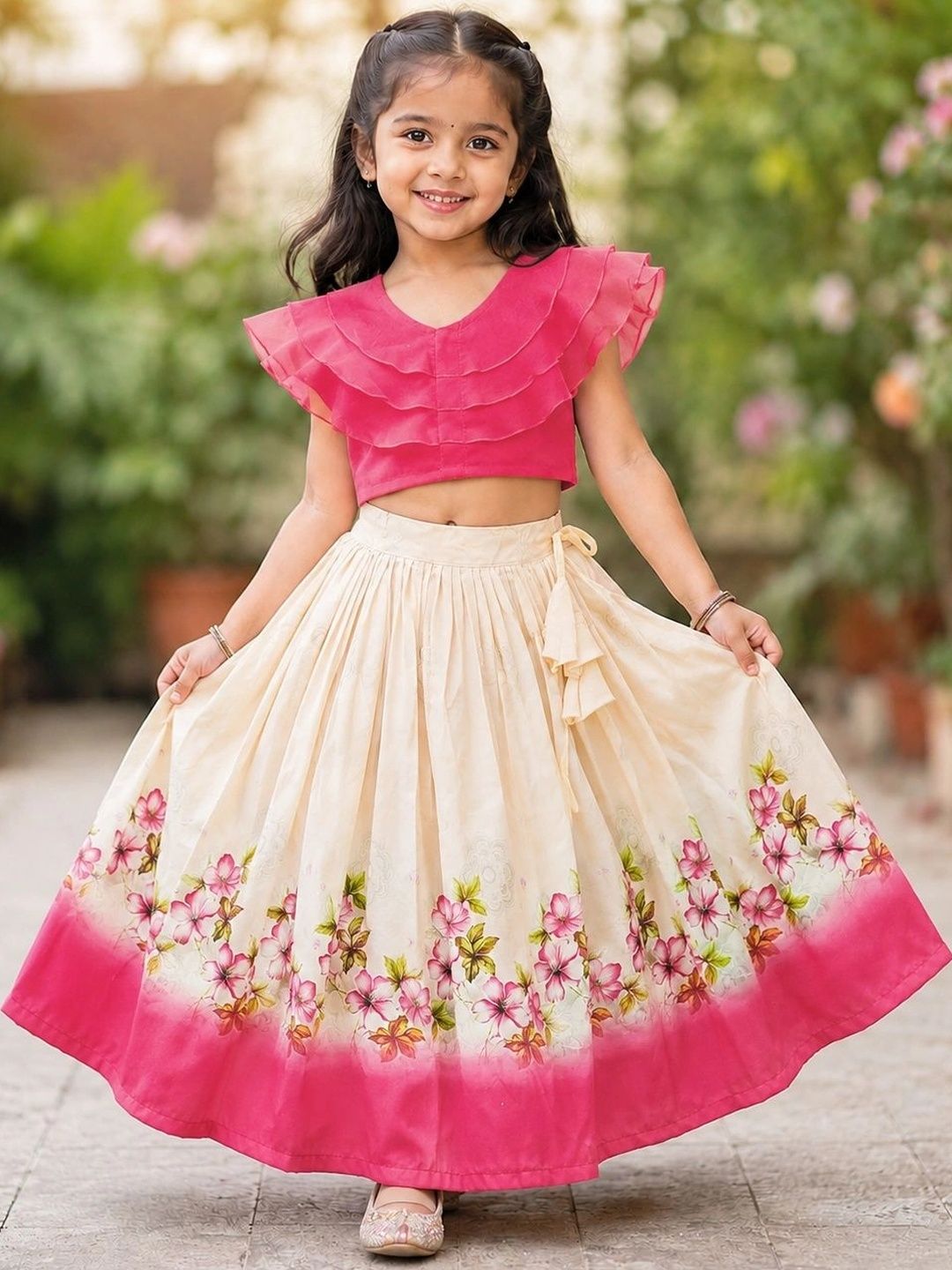 DRISHIV ENTERPRISE Girls Ready to Wear Lehenga &-picture-39