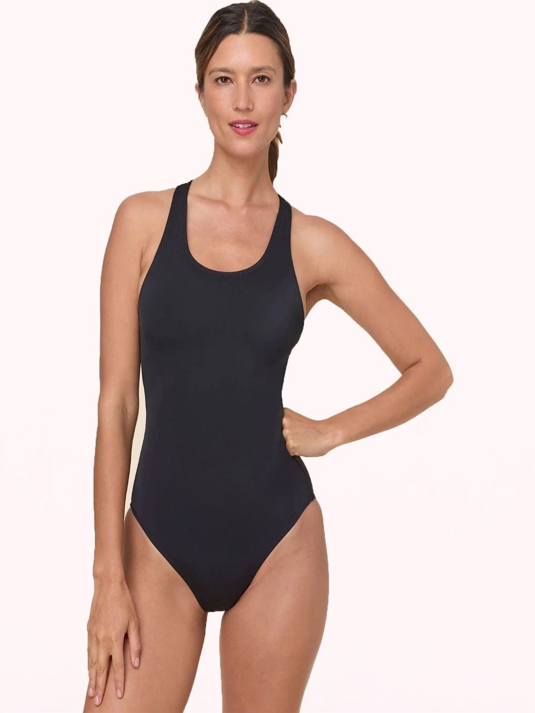 VM Collections Sleeveless Stretchable Body-Hugging Swimming Bodysuit-picture-39