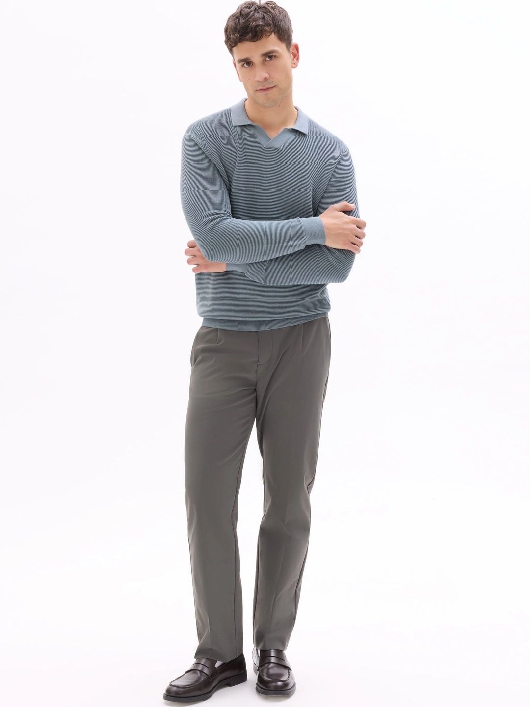 Celio Men Ribbed Pullover-picture-32