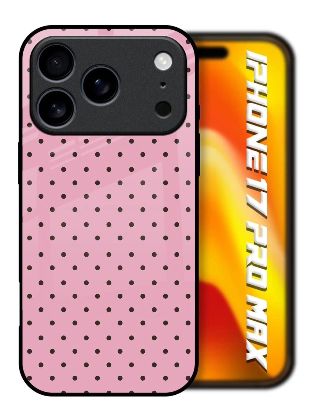 QRIOH Geometric Printed iPhone 17 Pro Max Back Case Mobile Accessories-picture-17