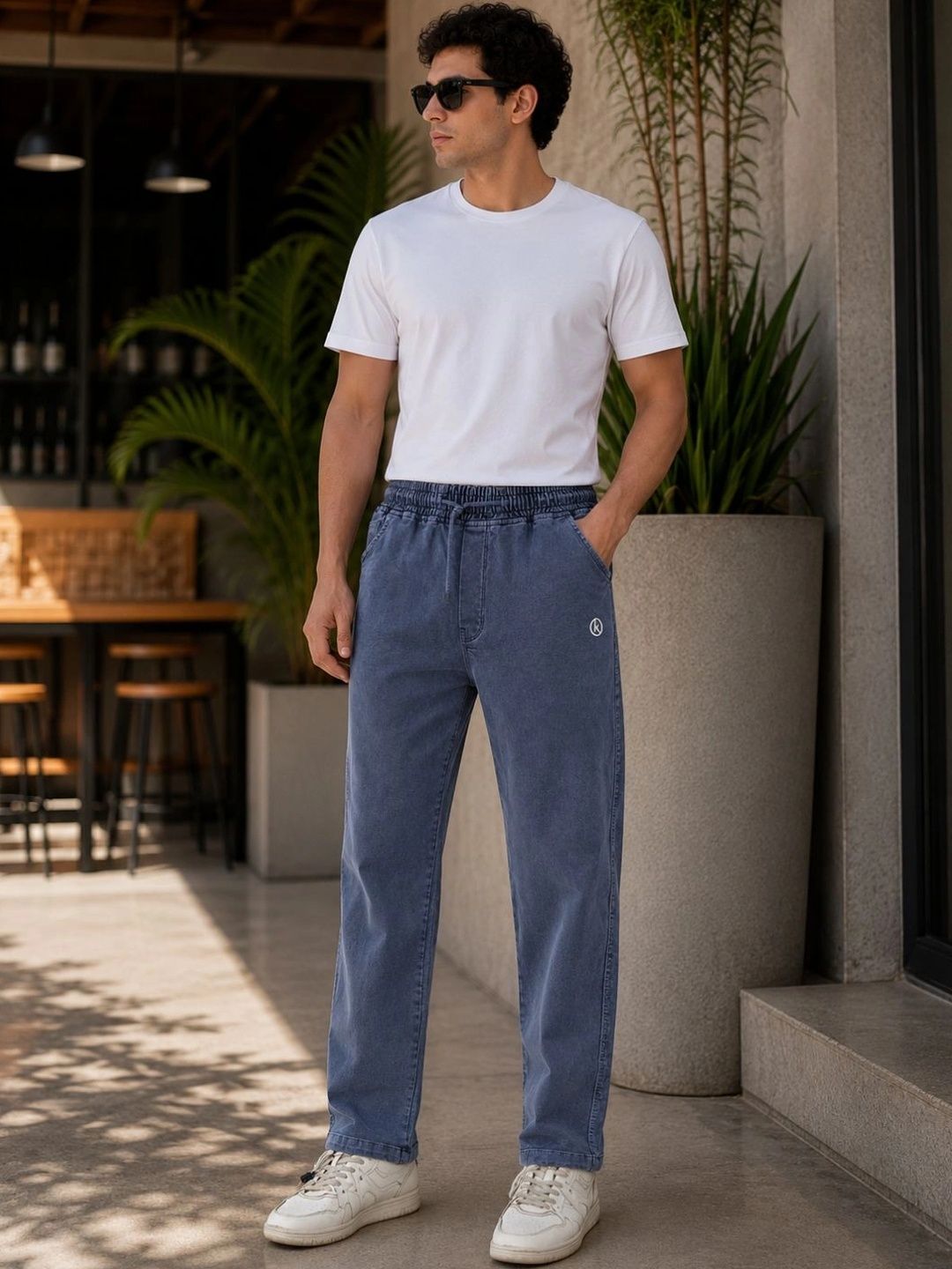 Kyber Men Regular Fit Brand Logo Track Pants-picture-51