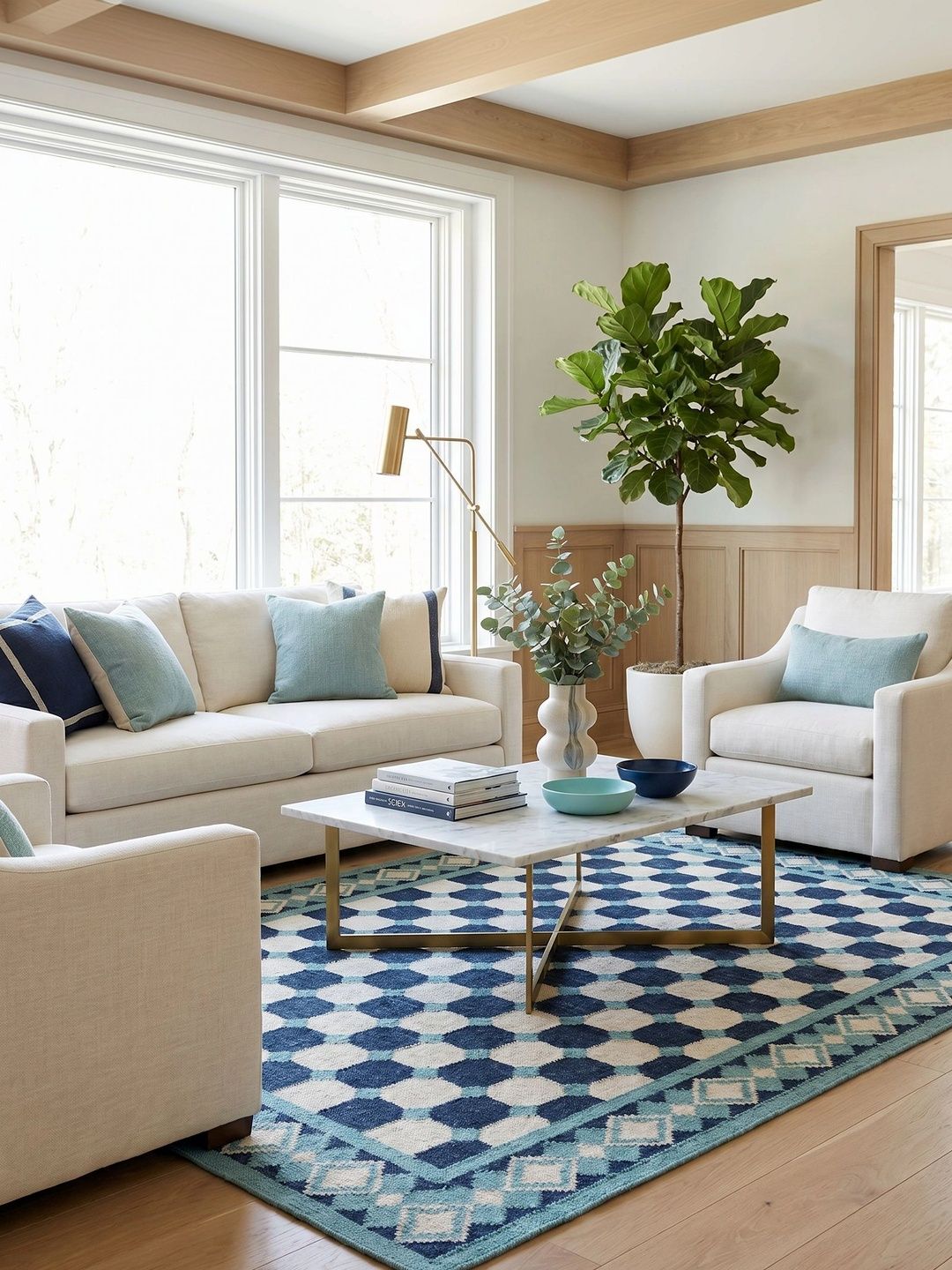 Jaipur Rugs White Geometric Woollen Carpet-picture-24