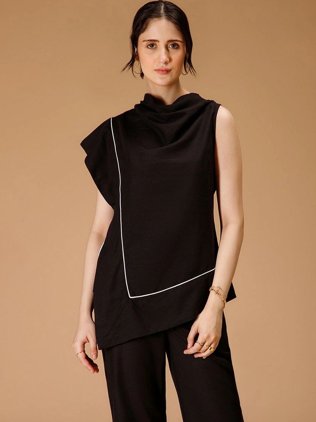 B77 Penelope Women Drape Top-image-17