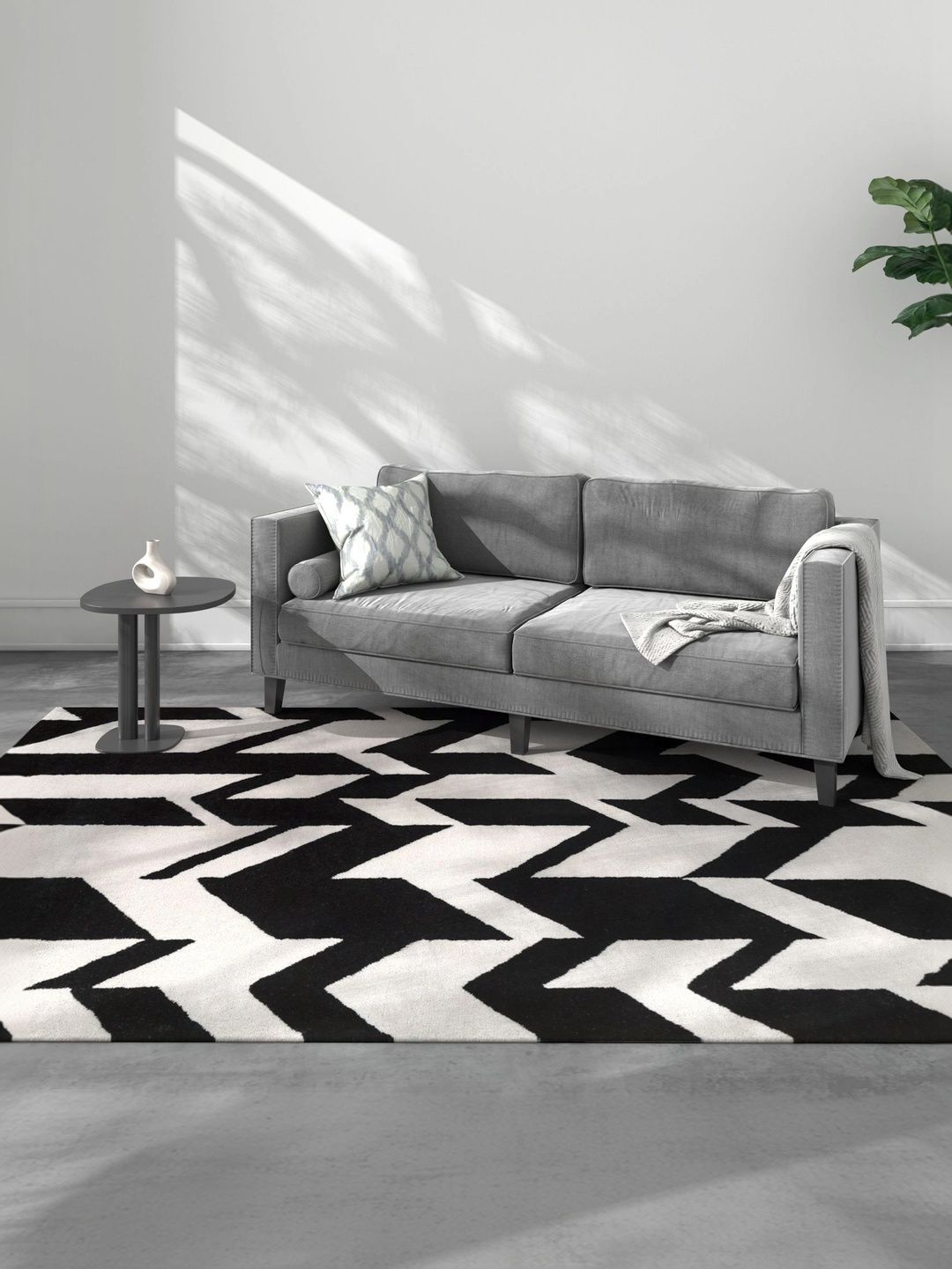 Jaipur Rugs White Geometric Woollen Carpet-picture-20