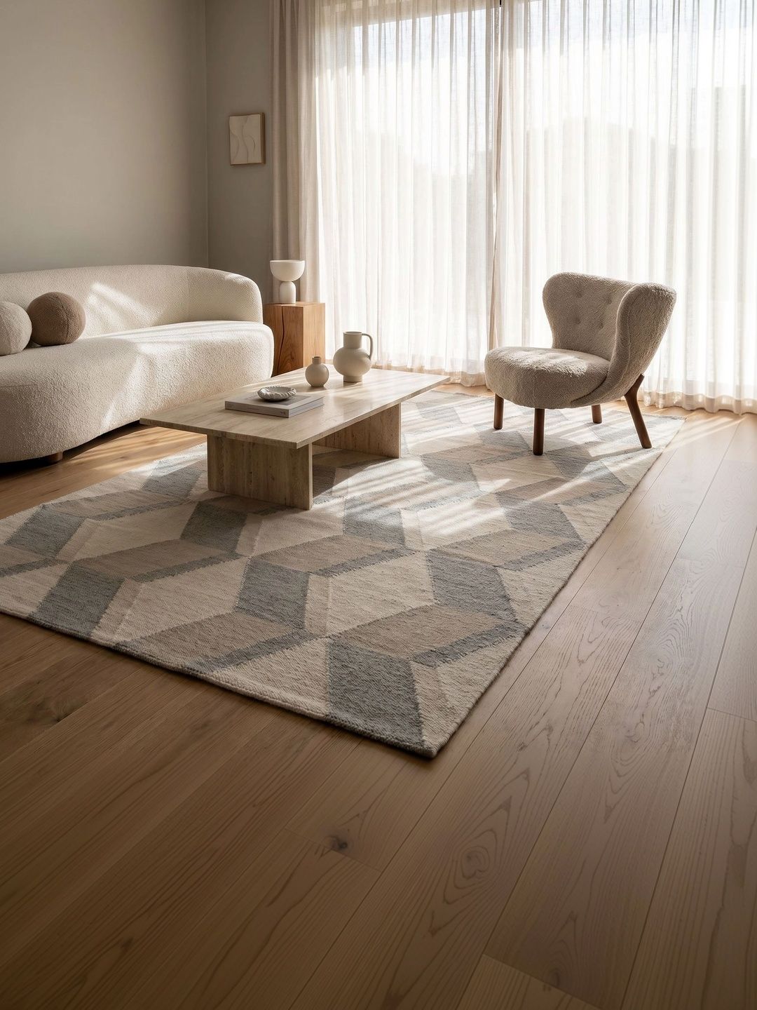 Jaipur Rugs White Geometric Woollen Carpet-picture-21