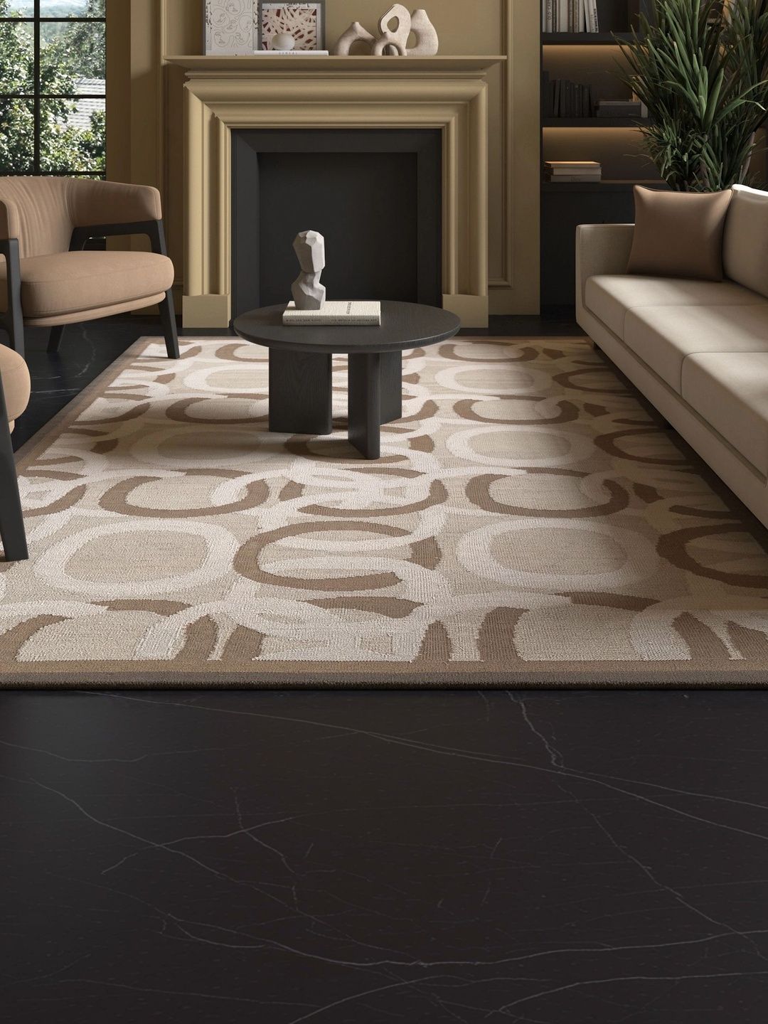 Jaipur Rugs White Geometric Woollen Carpet-picture-16