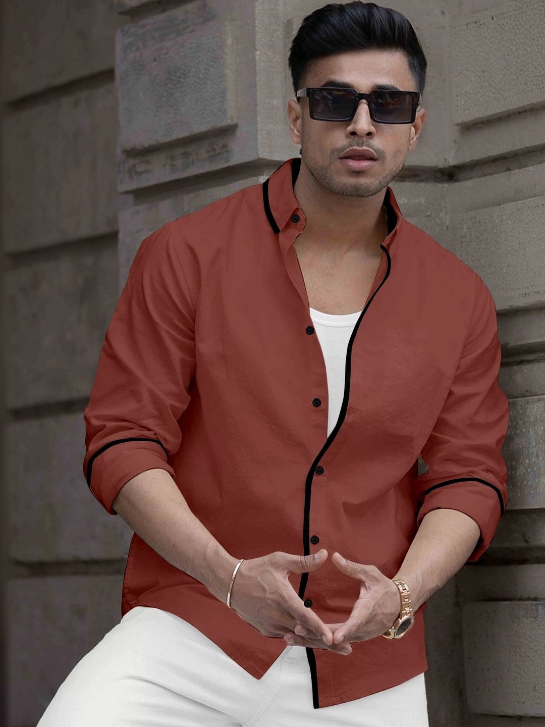 LADYTONE Men Casual Shirt