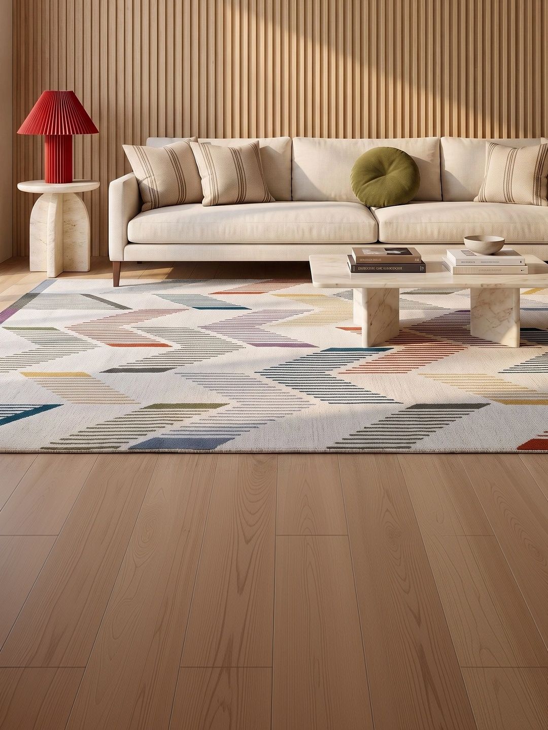Jaipur Rugs White Geometric Woollen Carpet-picture-37