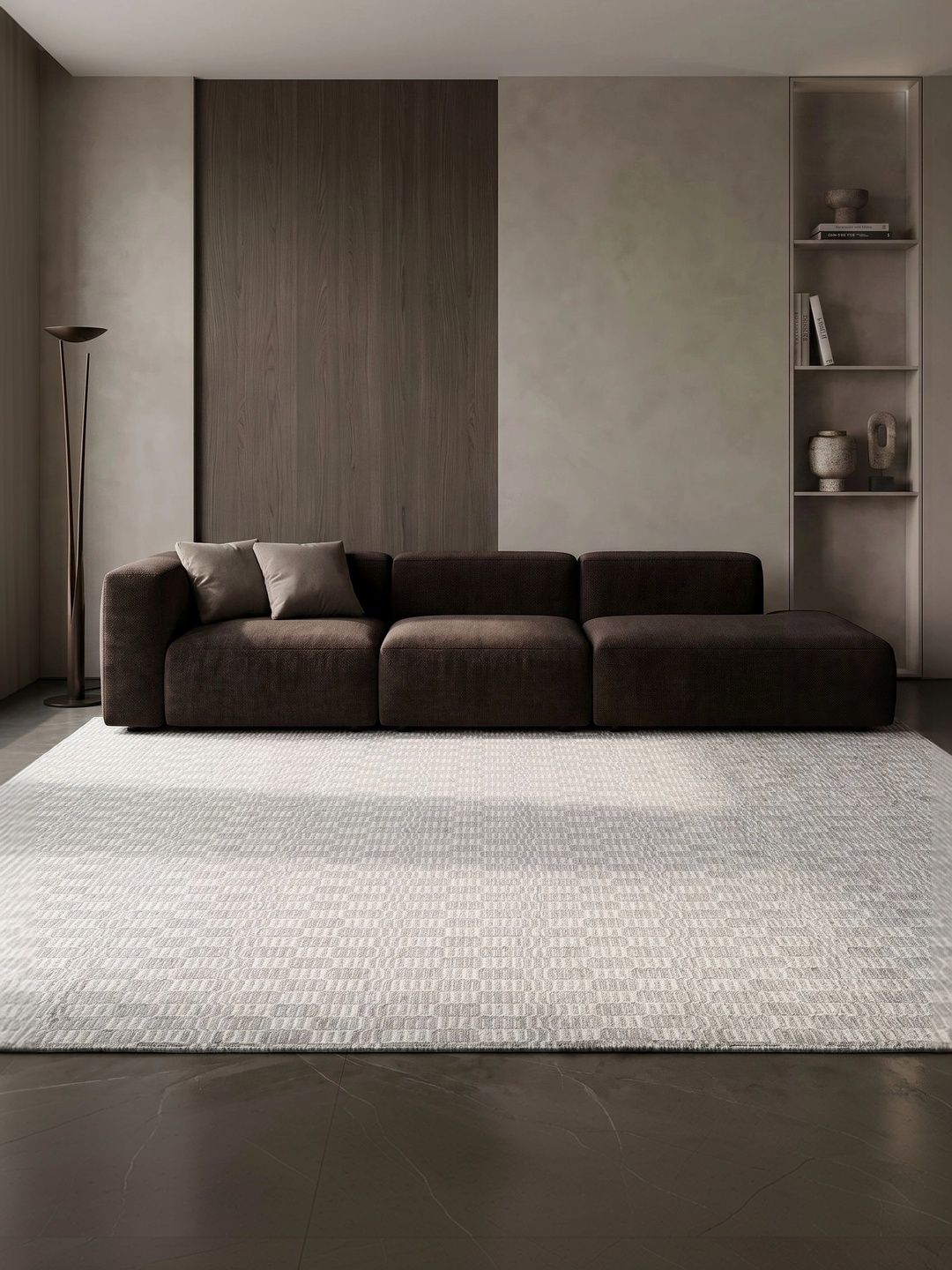 Jaipur Rugs Grey Geometric Woollen Carpet-picture-42