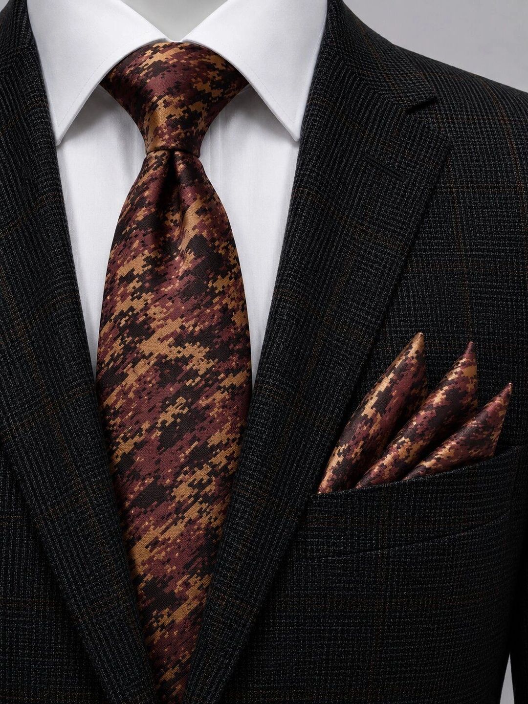 Cazzano Men Printed Broad Tie-picture-19