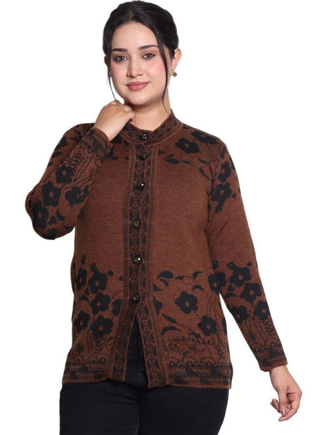 Grand Line Women Floral Printed Cardigan-picture-50