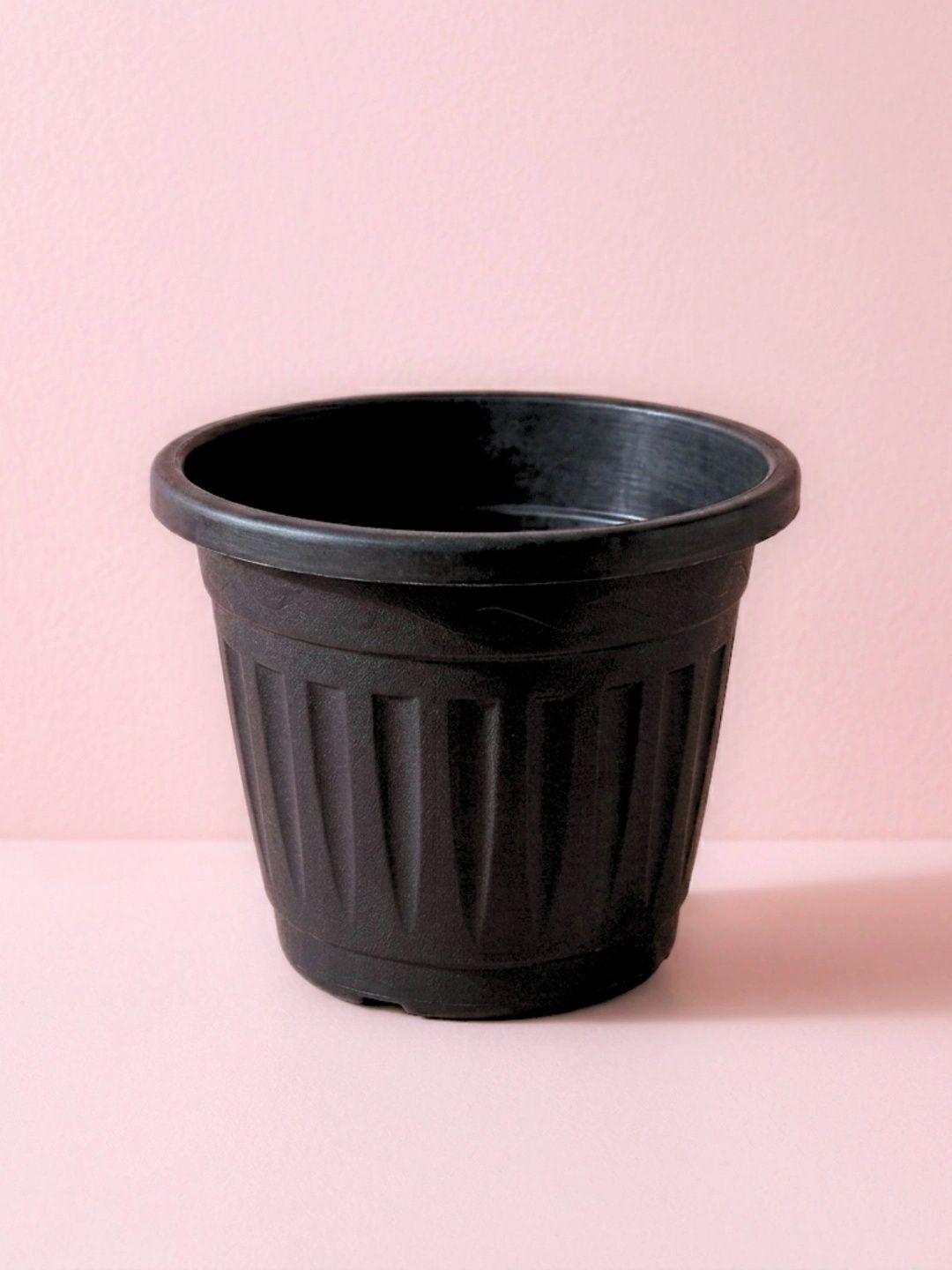 Zamia Black Round Lightweight Reuseable Planter Pots-image-3