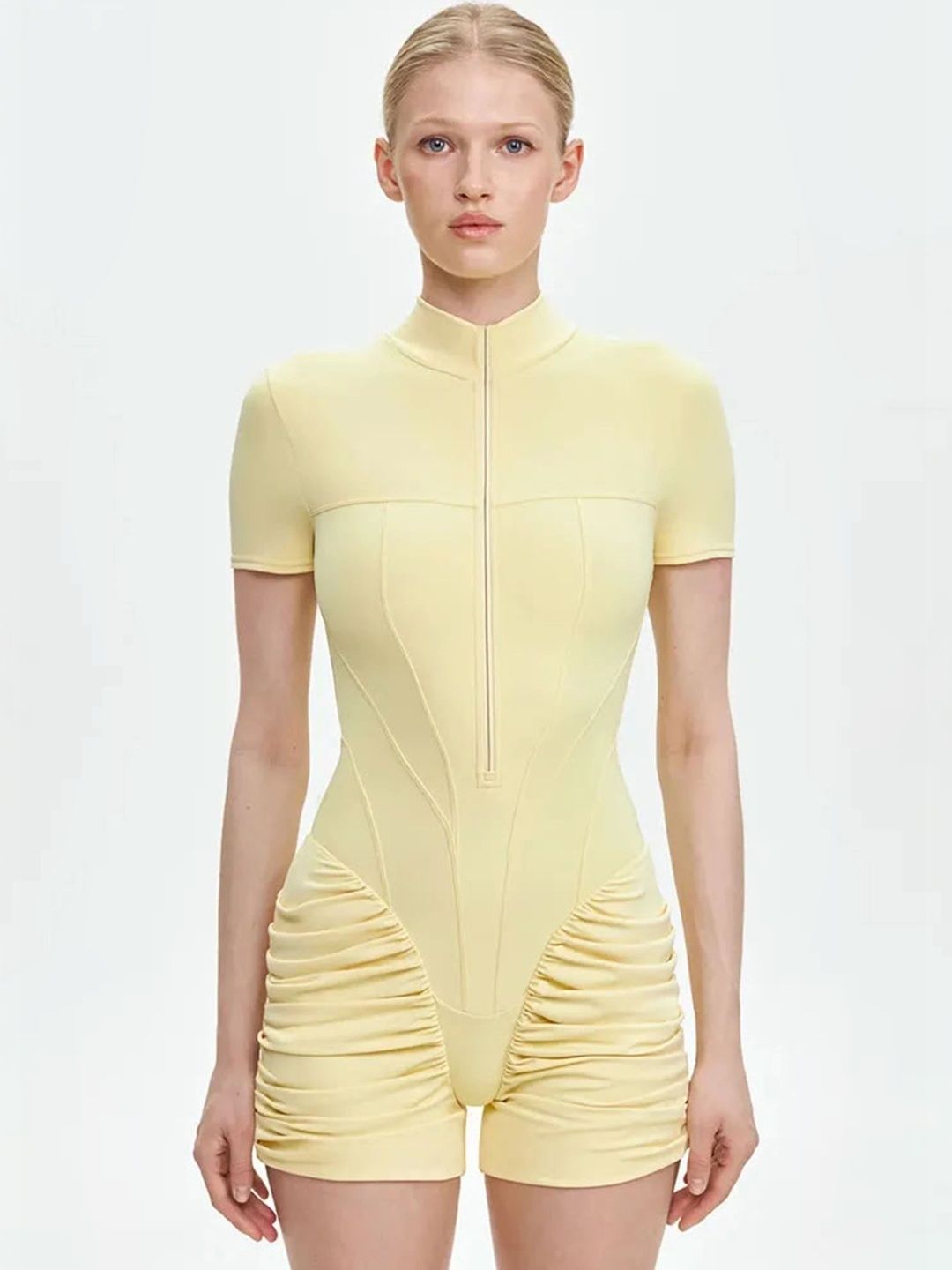 LULU & SKY Mock Neck Playsuit-picture-24