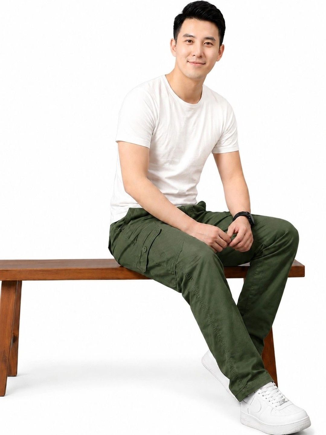 Arav Creation Men Regular Fit Rapid-Dry Cargos-picture-28
