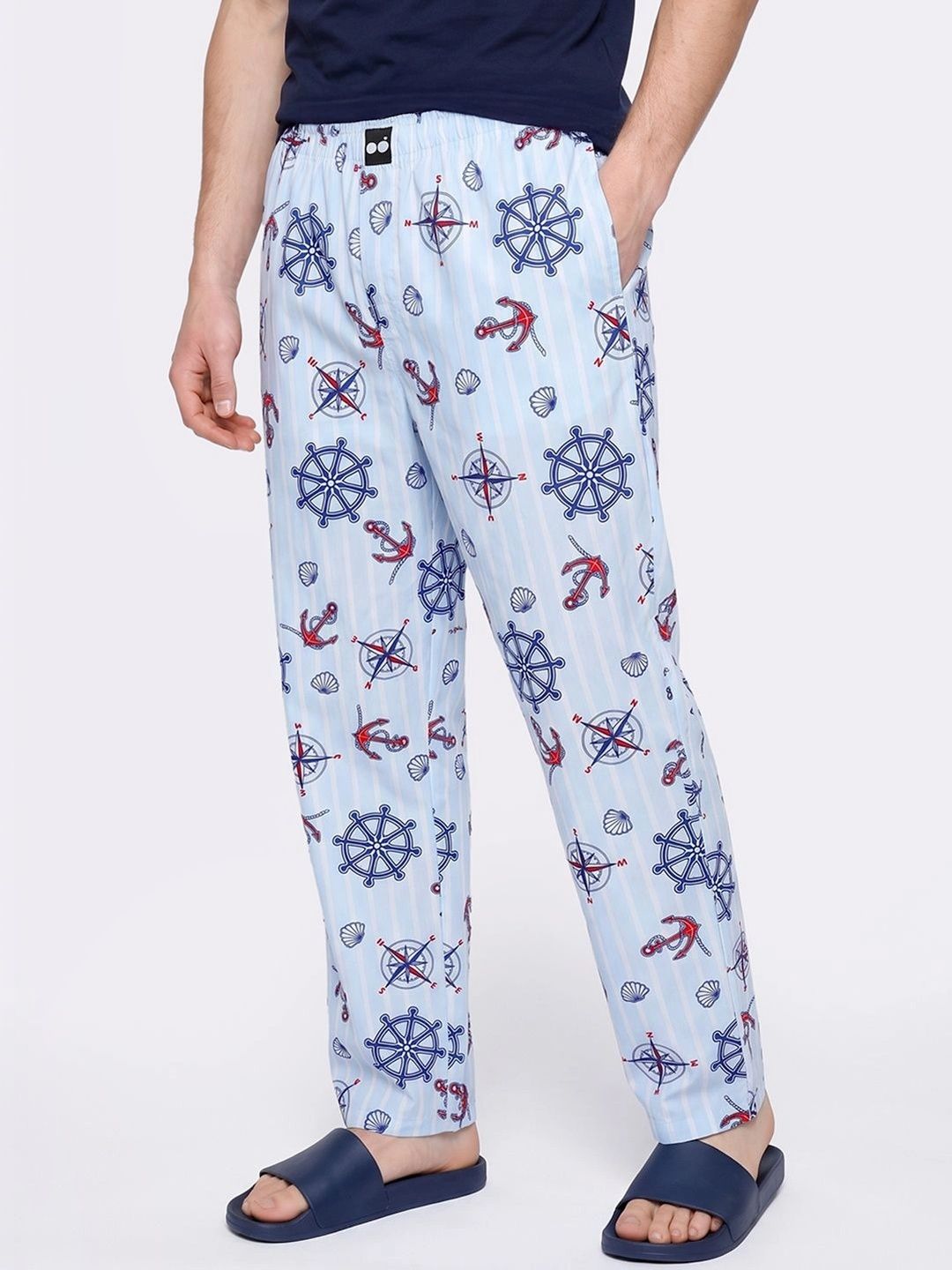 Bewakoof Men Printed Lounge Pants-picture-55