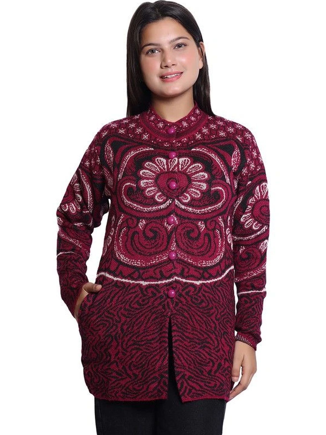 Grand Line Women Printed Cardigan-picture-53