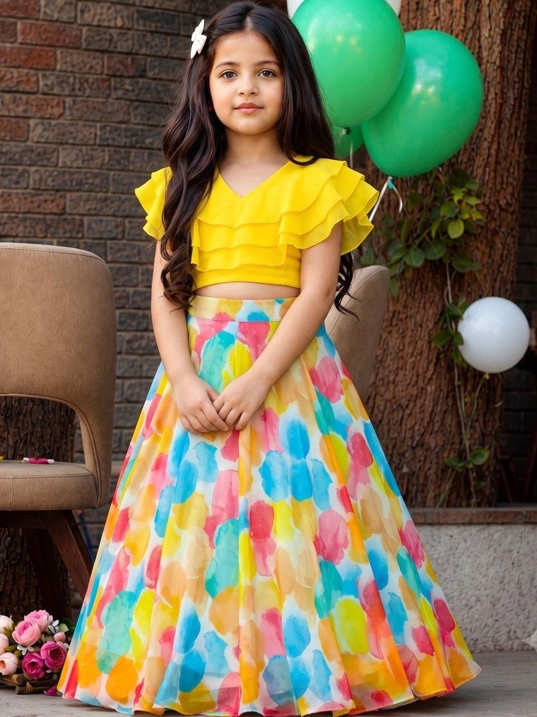 Sangria Girls Ready to Wear Lehenga &-image-43