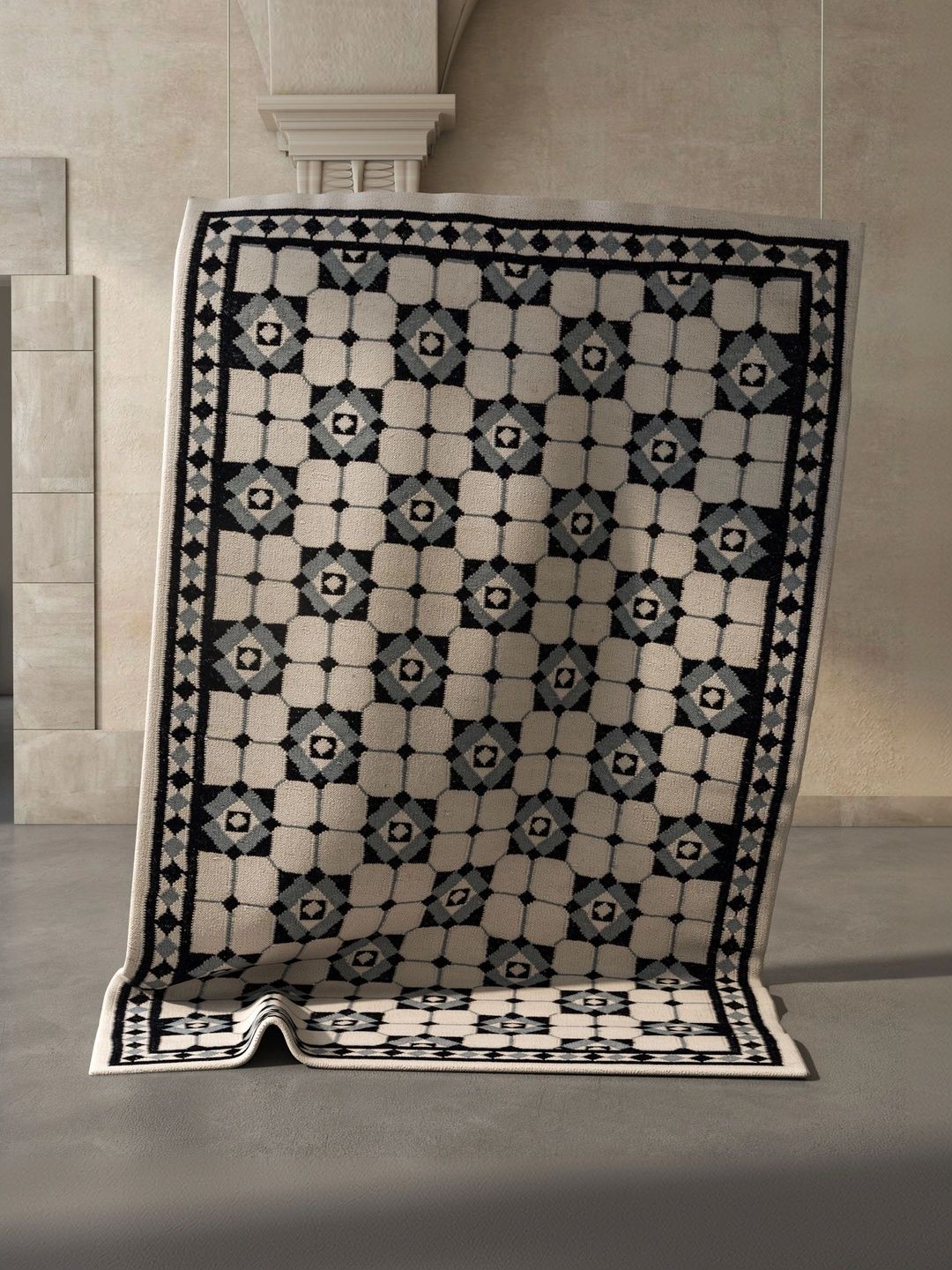 Jaipur Rugs White Geometric Woollen Carpet-picture-40