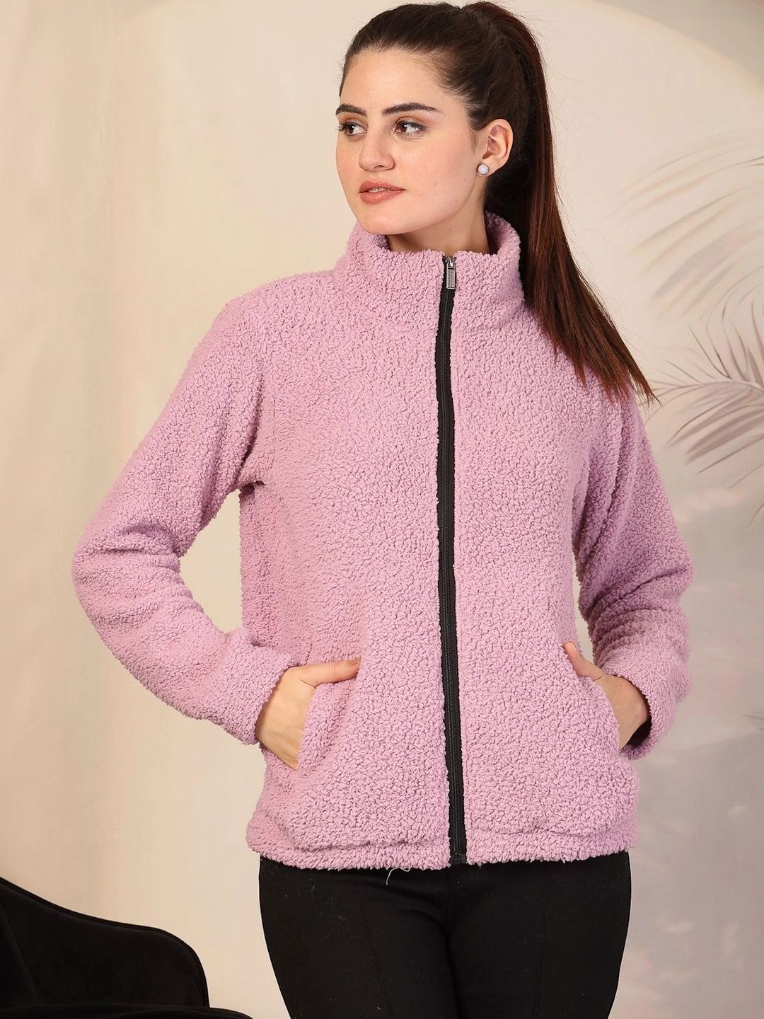 Moda Rapido Women Woollen Lightweight Jacket-picture-54