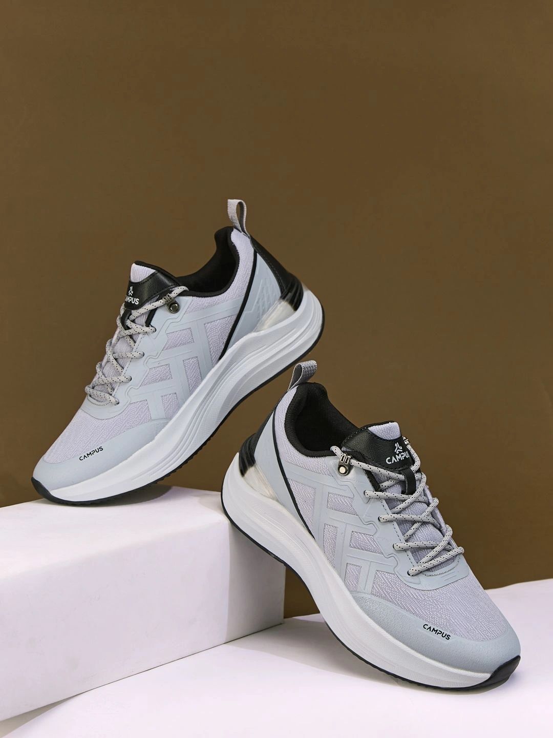 Campus Men Mesh Running Shoes-image-49