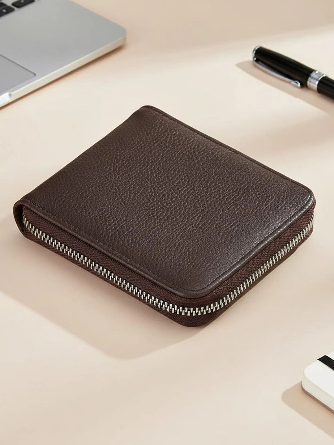 The Wallet Store Men PU Zip Around Wallet-picture-11