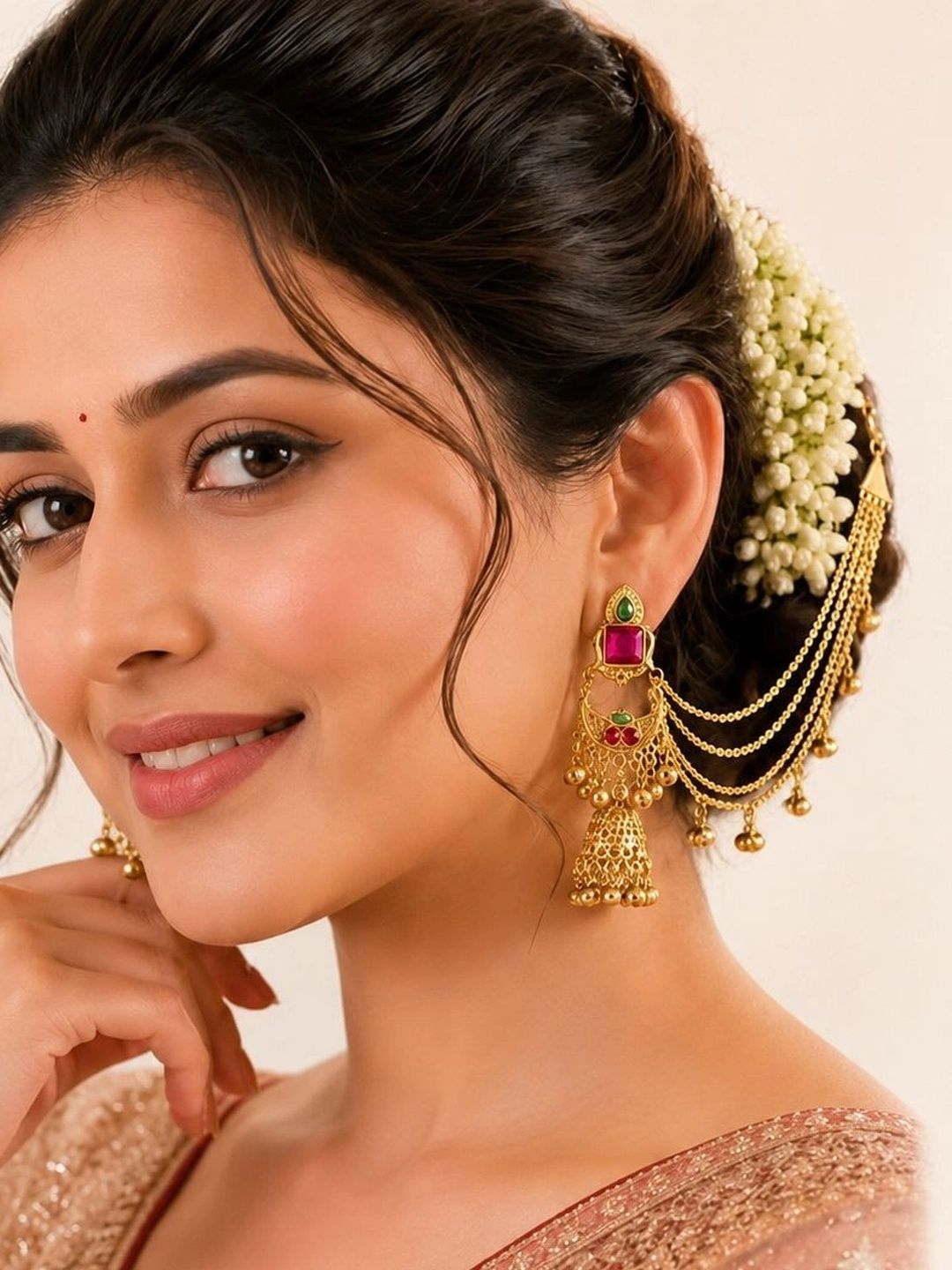 SZN Contemporary Jhumkas Earrings-picture-22