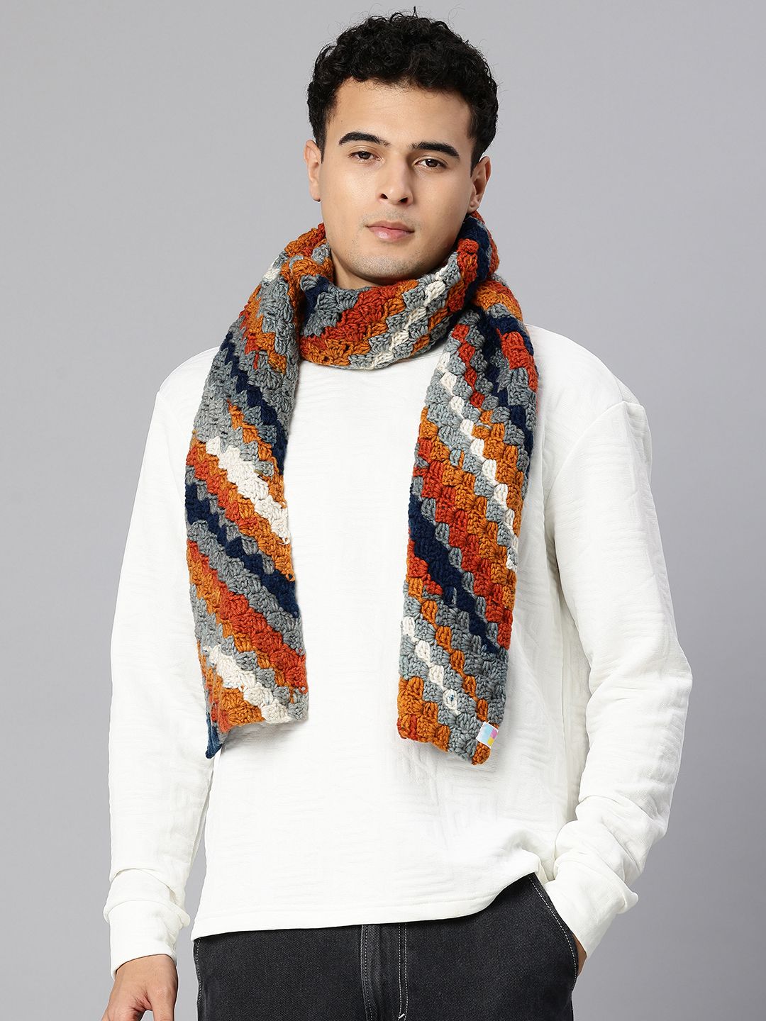 Magic Needles Men Crochet Scarf-picture-13