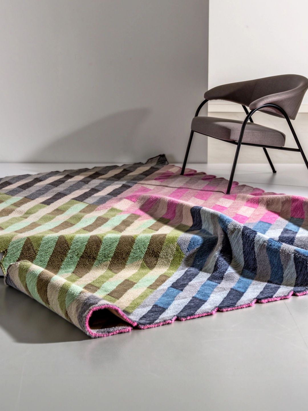 Jaipur Rugs Purple Geometric Woollen Carpet-image-42