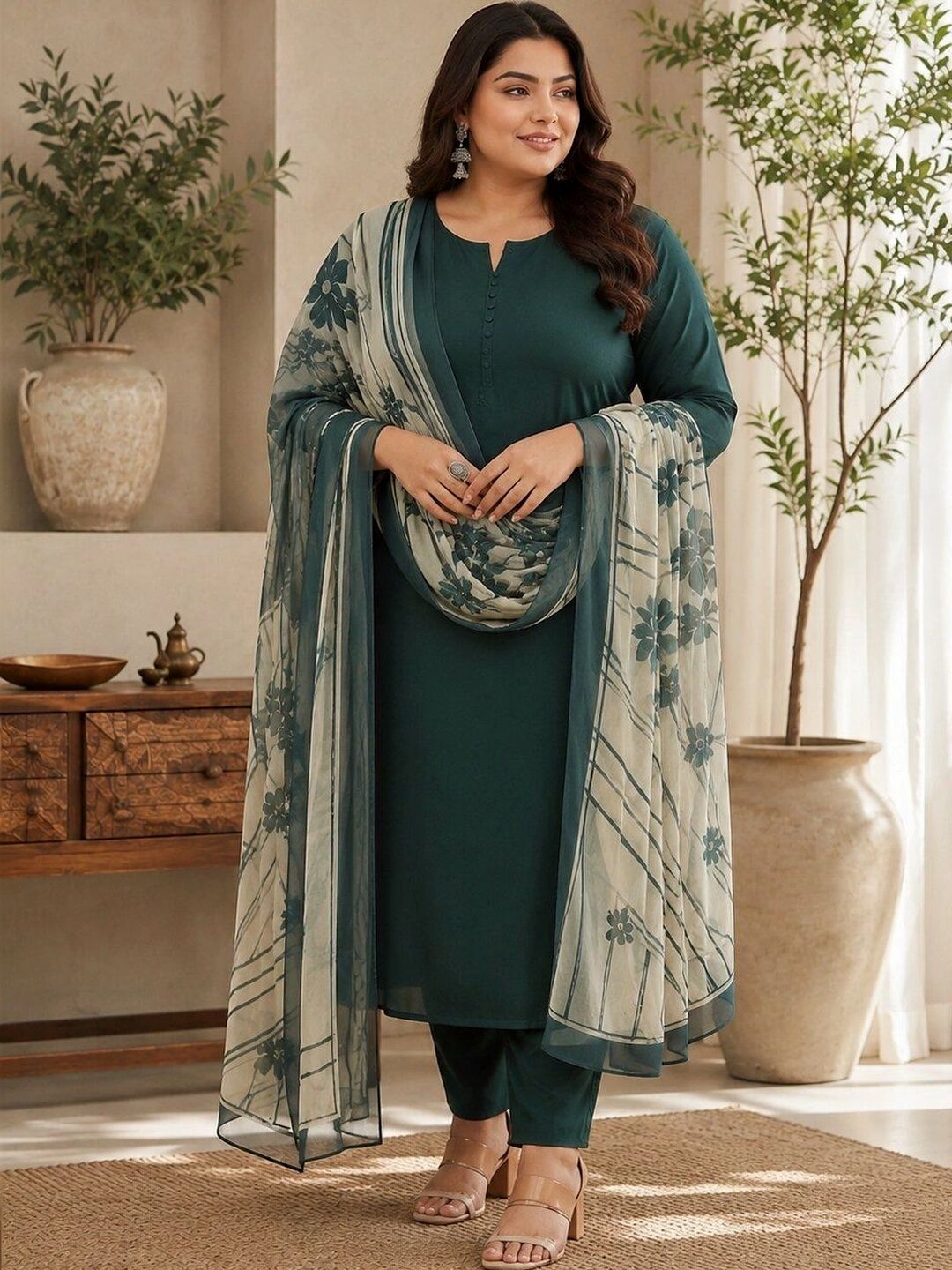 Chhipa Prints Women Regular Kurta with Trousers & With Dupatta-picture-47