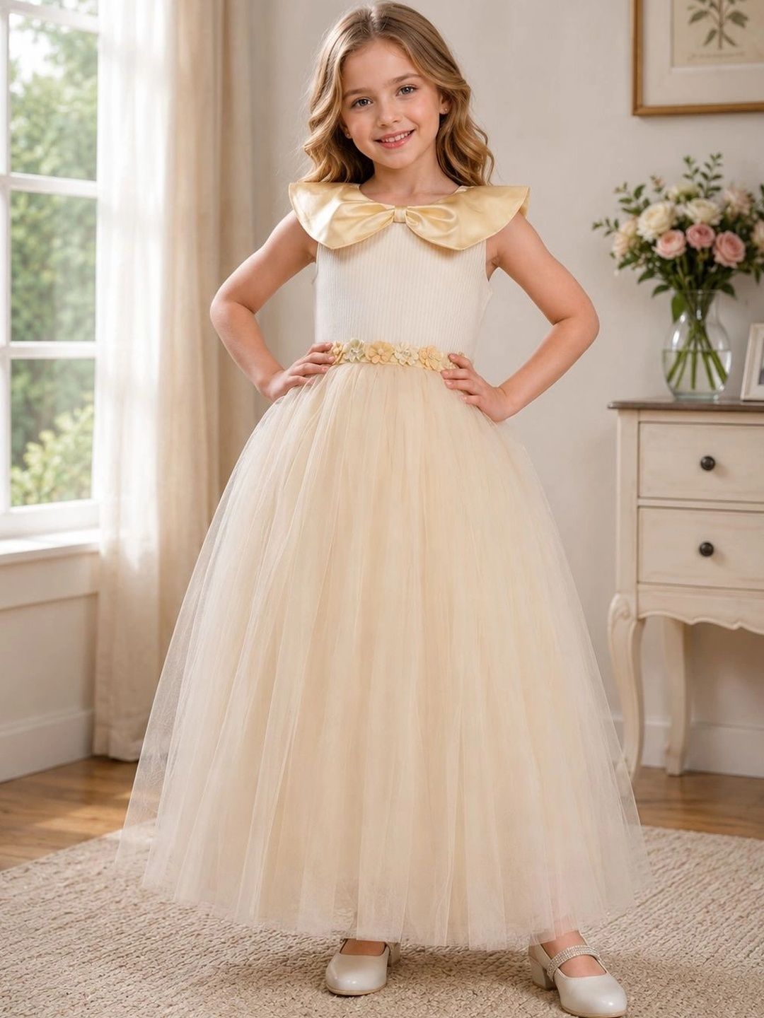 Dripteen Net A-Line Maxi Dress-picture-24