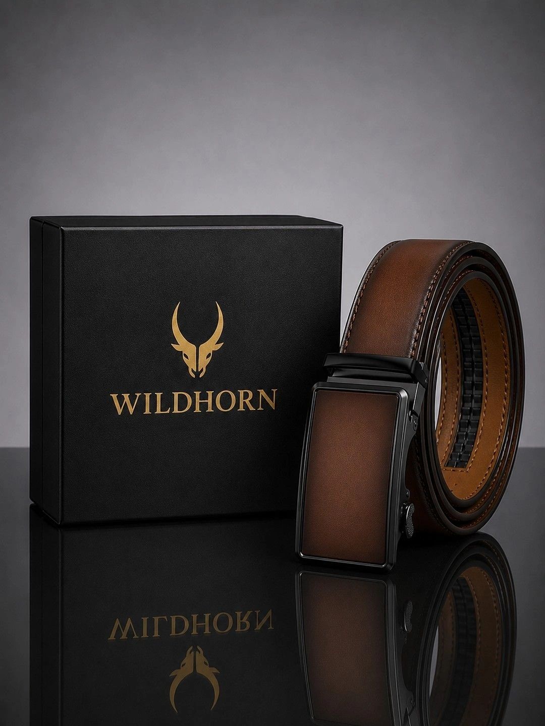 WildHorn Men Leather Formal Belt-picture-46