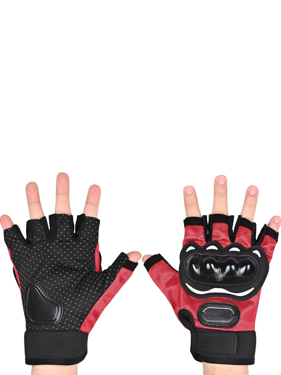 YEAHMOM Half Finger Protective Riding & Sports Gloves-image-3