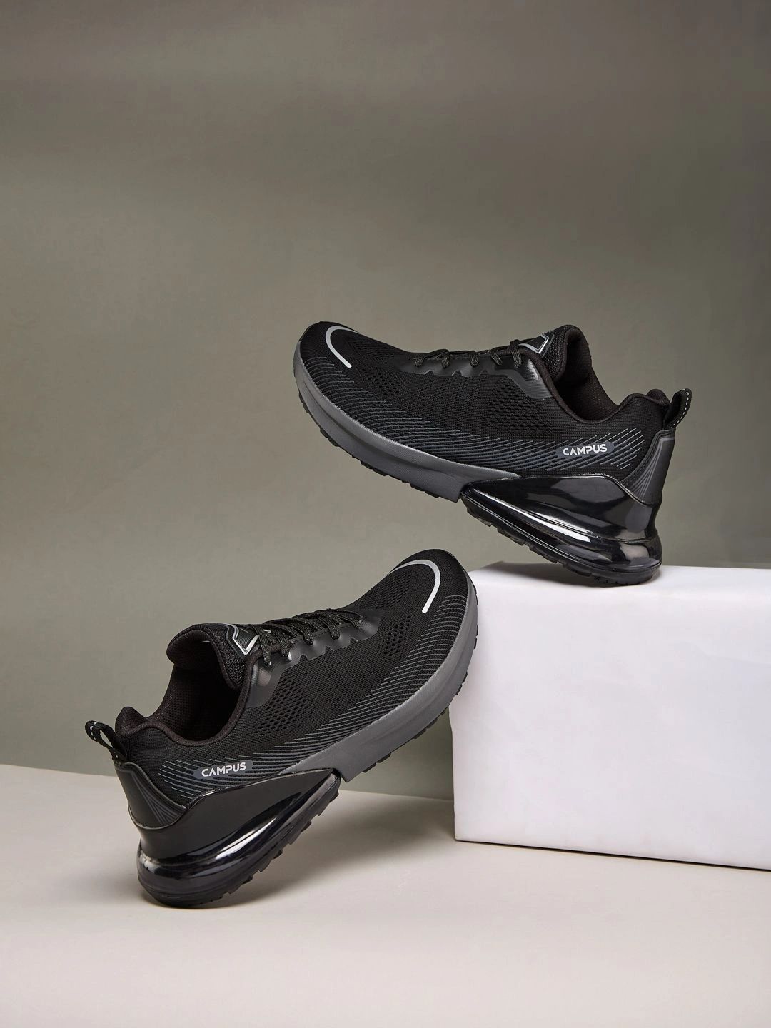 Campus Men Mesh Running Non-Marking Shoes-picture-38