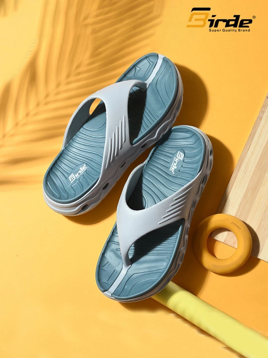 BIRDE Men Rubber Thong Flip-Flops-image-30